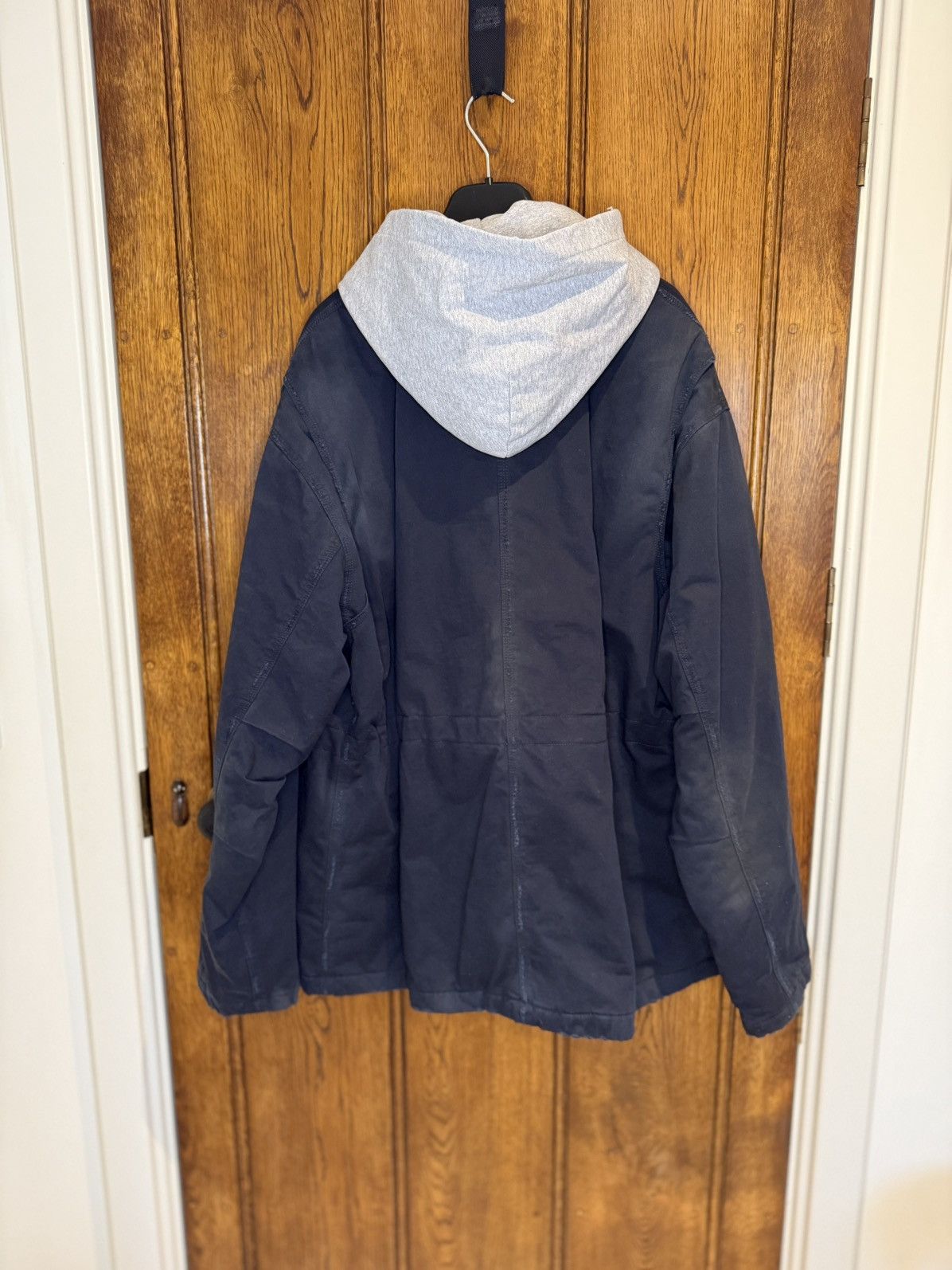 Balenciaga FW23 $3.5k 🤑 Balenciaga double B workwear jacket coat parka Size US L / EU 52-54 / 3 - 15 Thumbnail