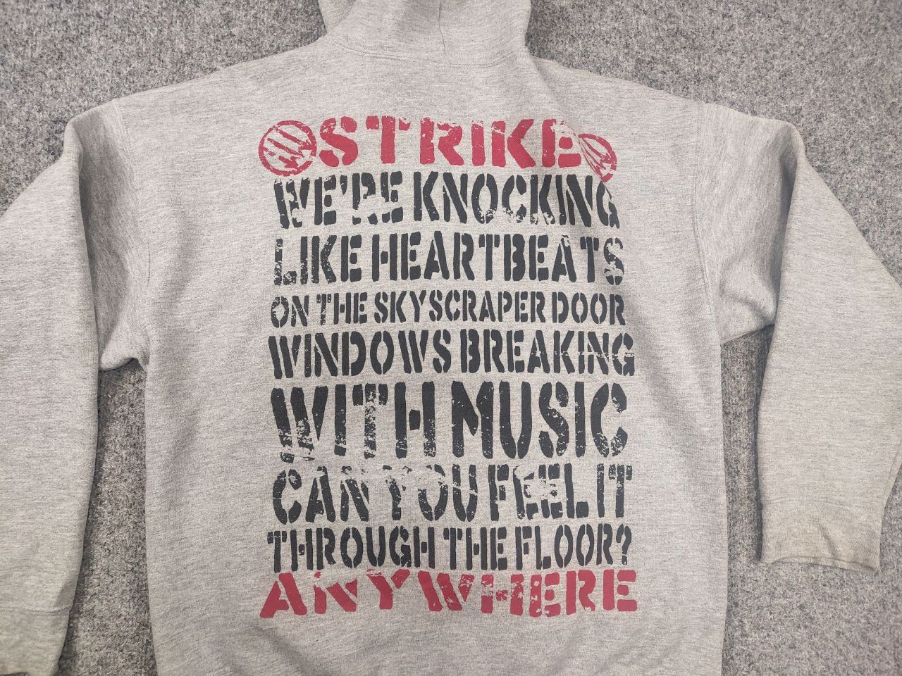 Band Tees Vintage Y2K Strike Anywhere Zip up Hoodie Punk Emo Band Erd Size US L / EU 52-54 / 3 - 13 Thumbnail