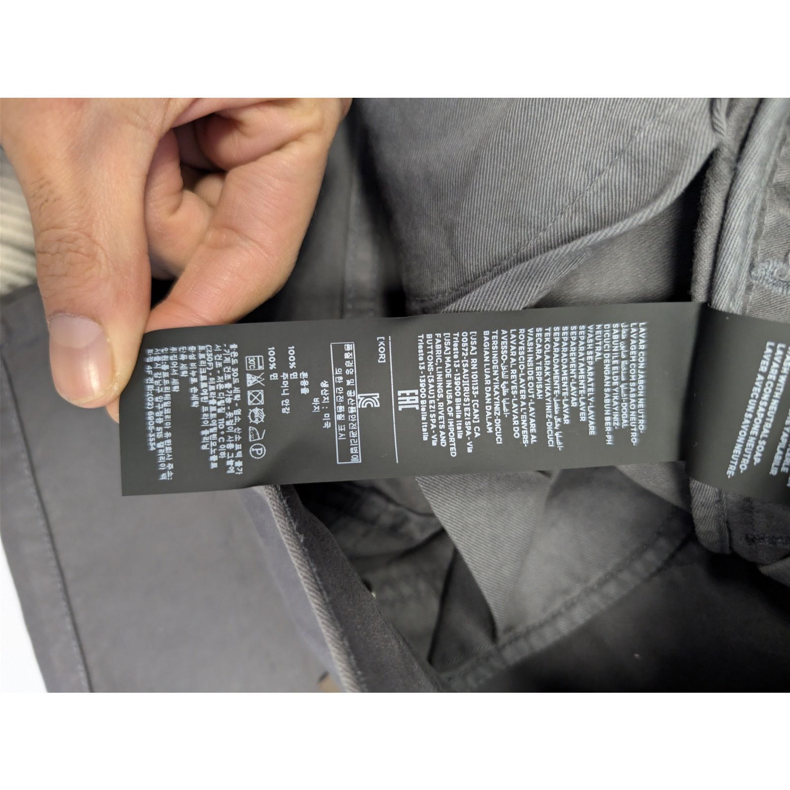 Tom Ford o1rshd1 Tapered Jeans in Grey Size US 31 - 20 Thumbnail