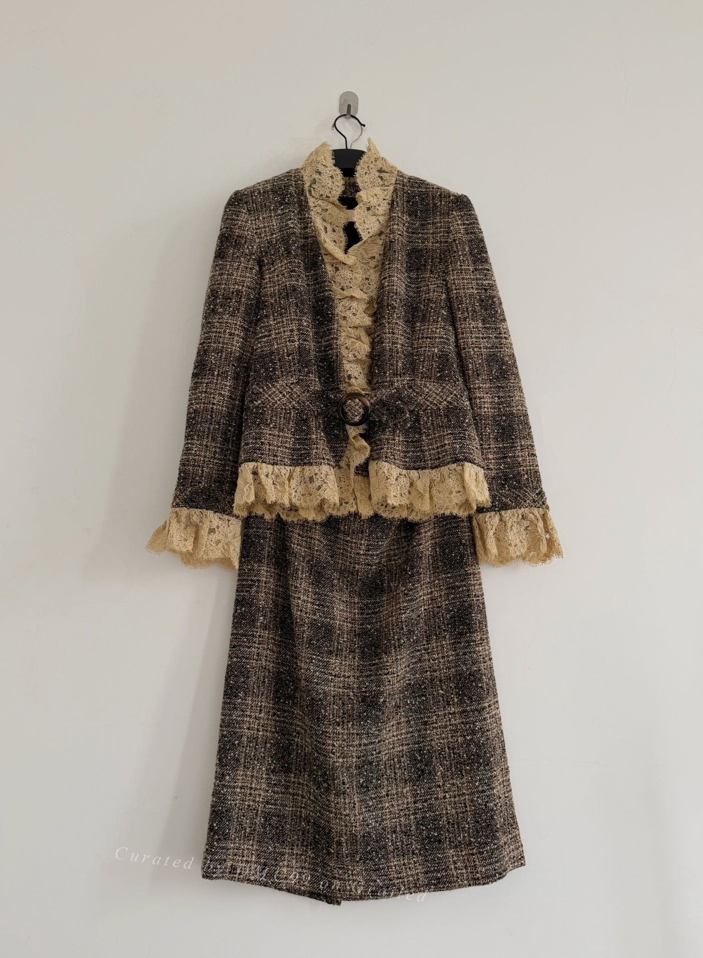 Valentino Valentino 90s Gold Label Wool Suit Size 34" / US 12 / IT 48 - 1 Thumbnail