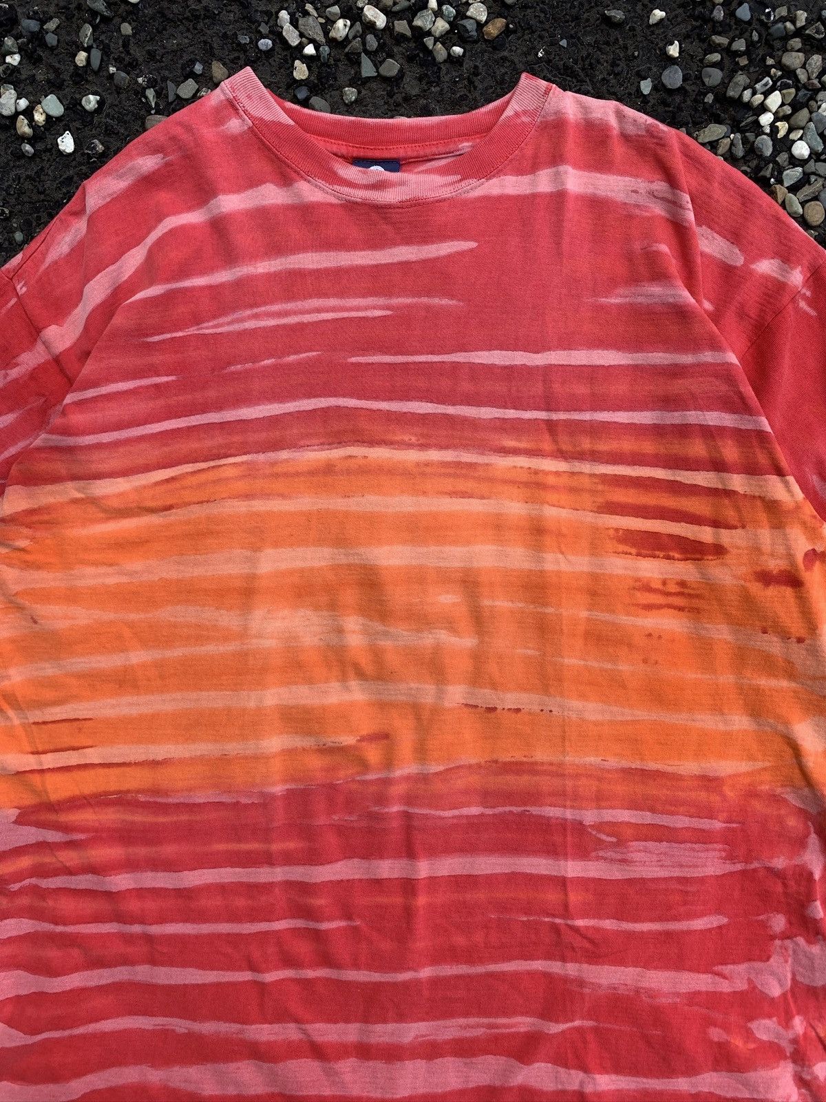 Vintage Vintage Rue21 Jeans Tie-Dye Striped Surfwear T-Shirt Size US XL / EU 56 / 4 - 2 Thumbnail