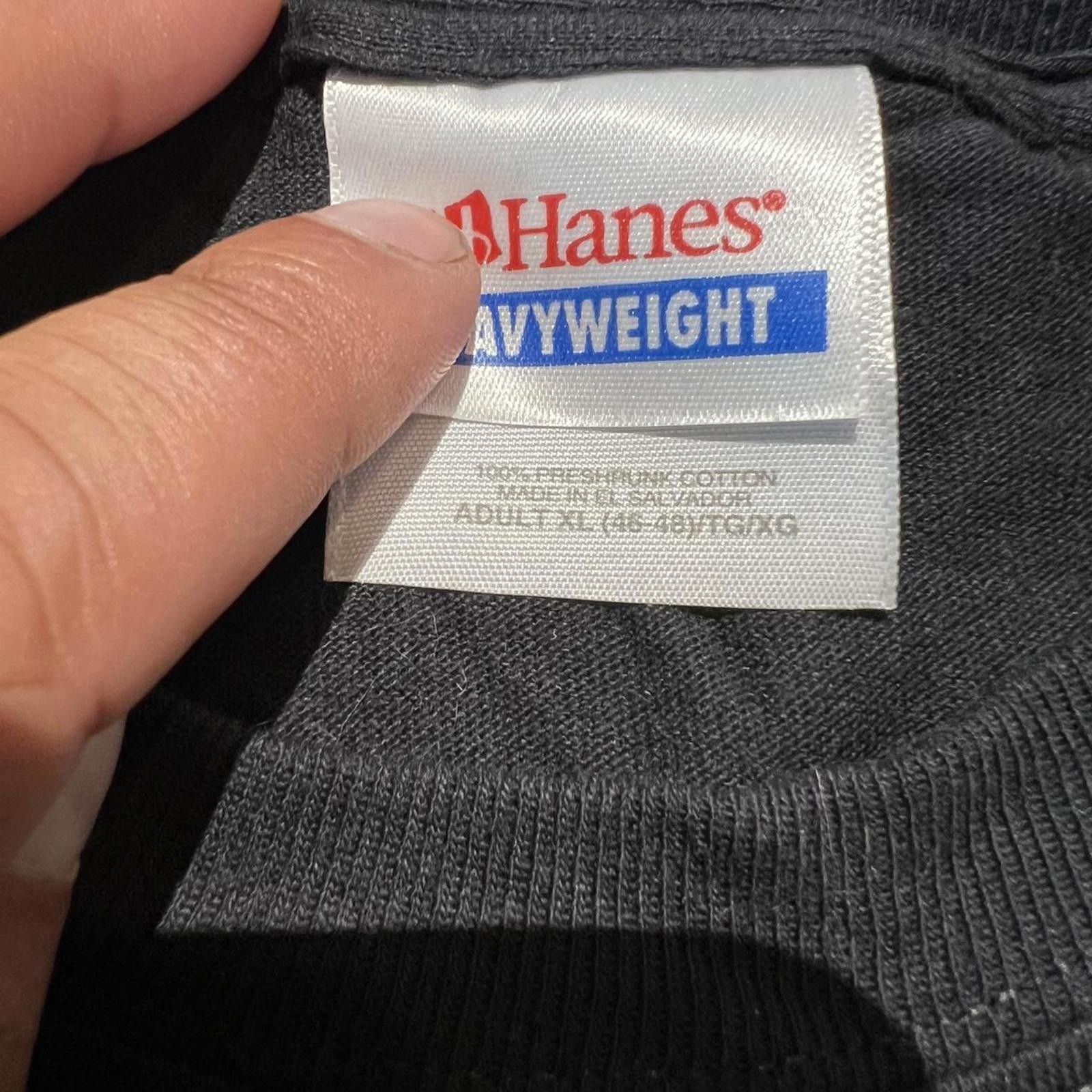 Hanes Vintage Iron Maiden The Number Of the Beast 2008 T-shirt Size US XL / EU 56 / 4 - 4 Thumbnail