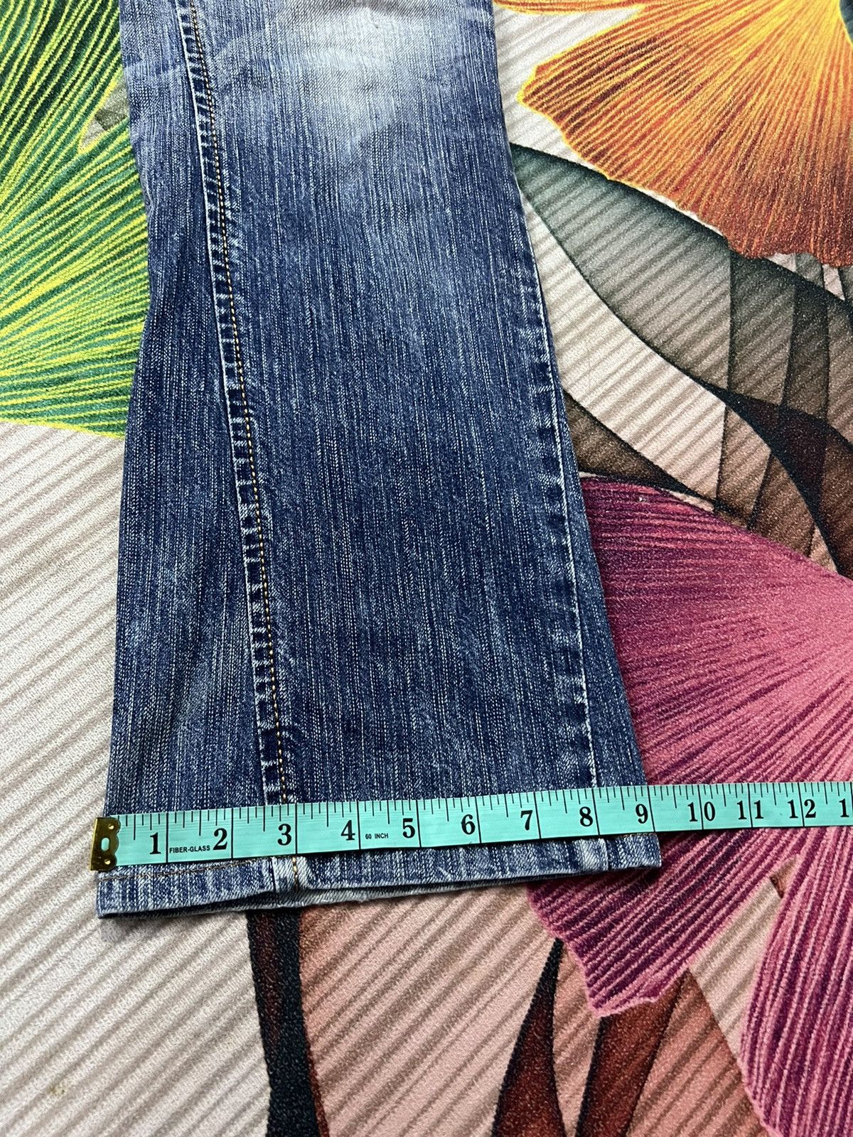 Japanese Brand VINTAGE EDWIN XV DISTRESSED FLARE BOOTCUT Size US 30 / EU 46 - 17 Thumbnail