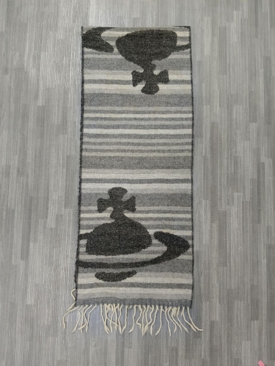 Vivienne Westwood VIVIEENE WESTWOOD BIG LOGO WOOL SCARVES Size ONE SIZE - 3 Thumbnail