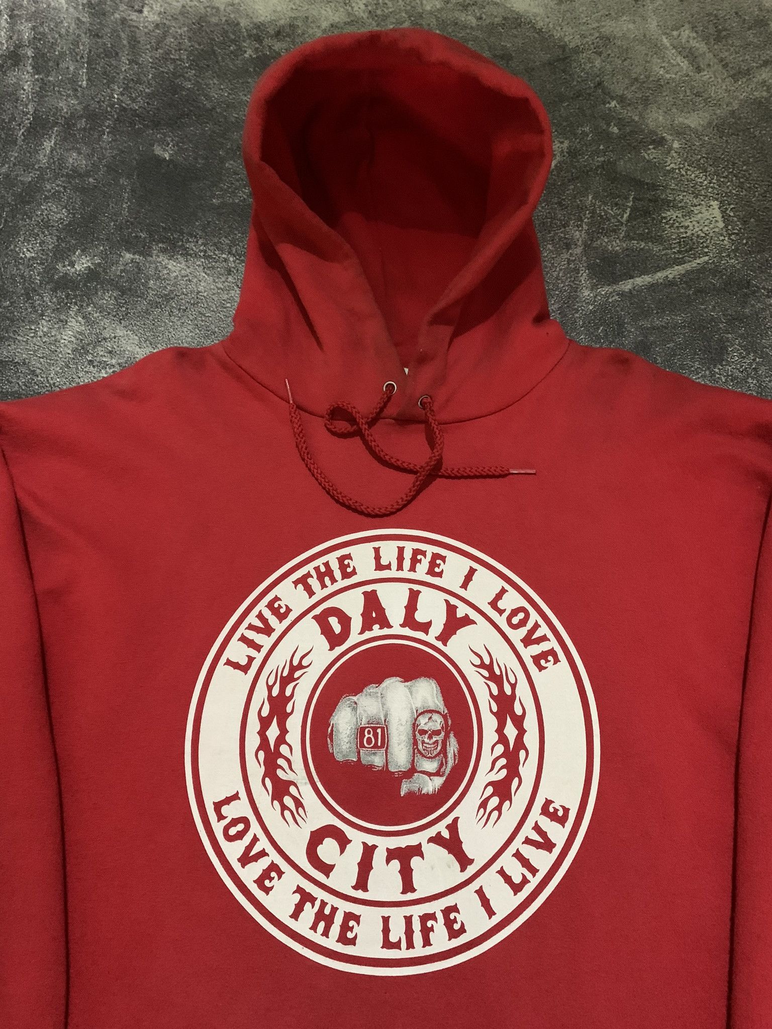 Harley Davidson Vintage Hells Angels Daly City Hoodie Size US L / EU 52-54 / 3 - 3 Thumbnail