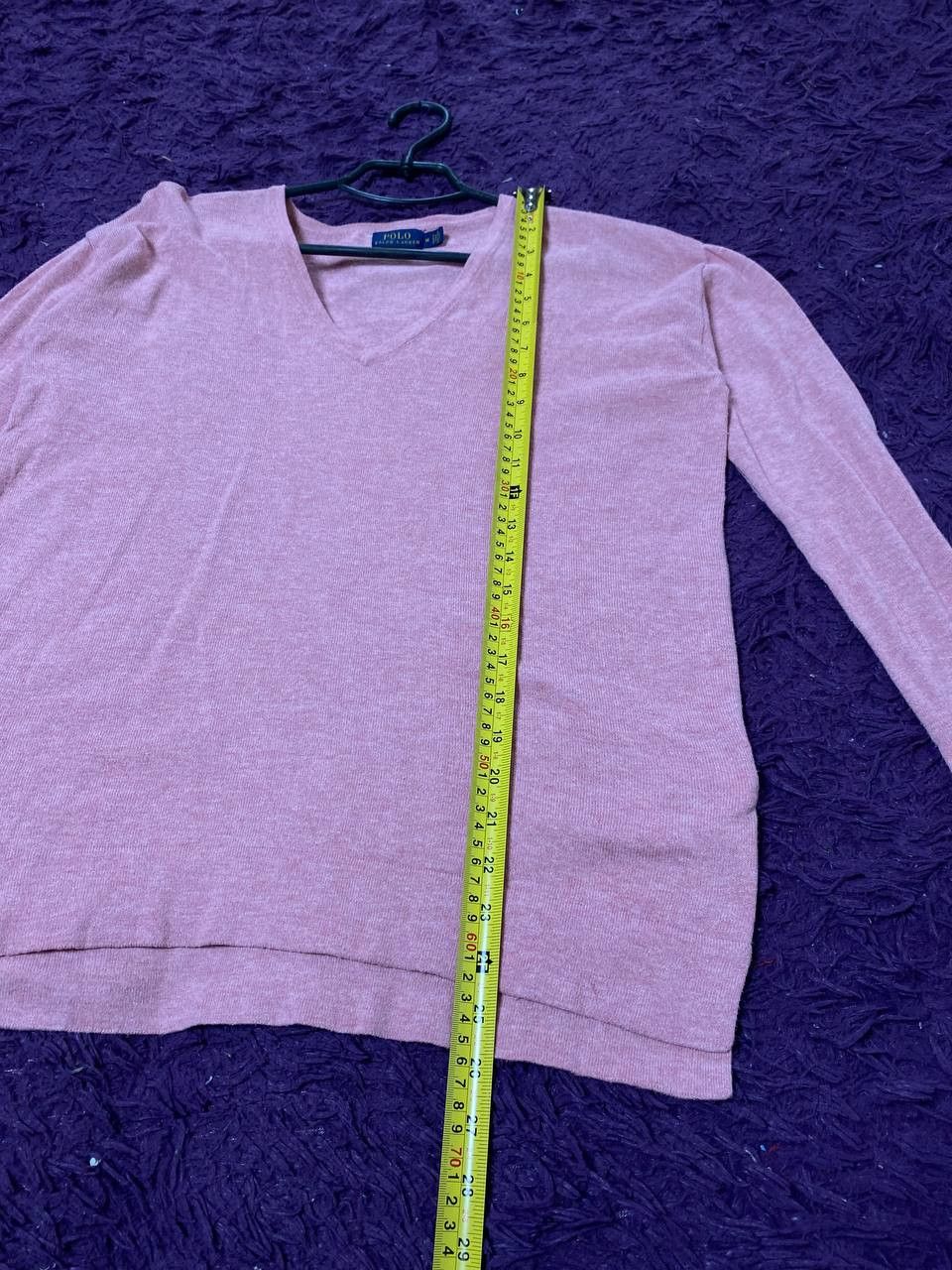 Polo Ralph Lauren VINTAGE Long Sleeve Pink Polo Ralph Lauren Size US M / EU 48-50 / 2 - 4 Thumbnail