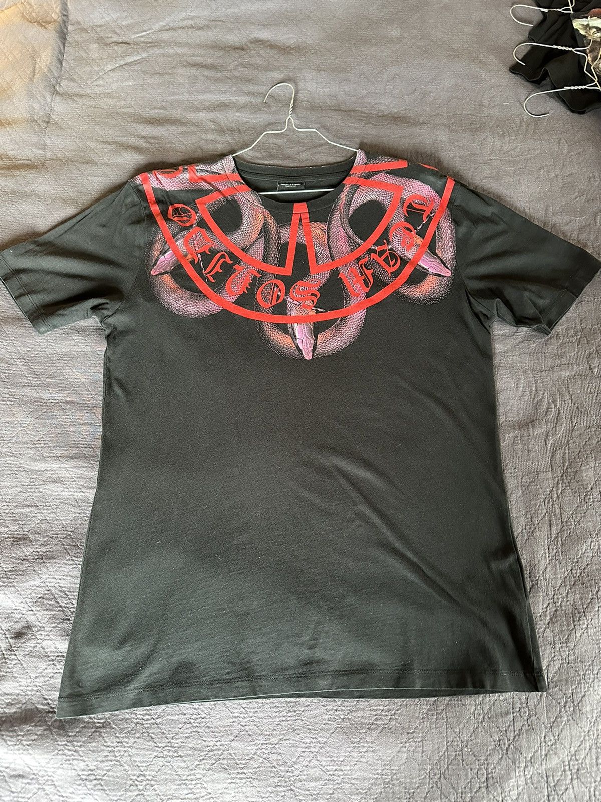 Marcelo Burlon STEAL MARCELO BURLON SNAKES TEAM SONIDO COLLAR TEE Grailed
