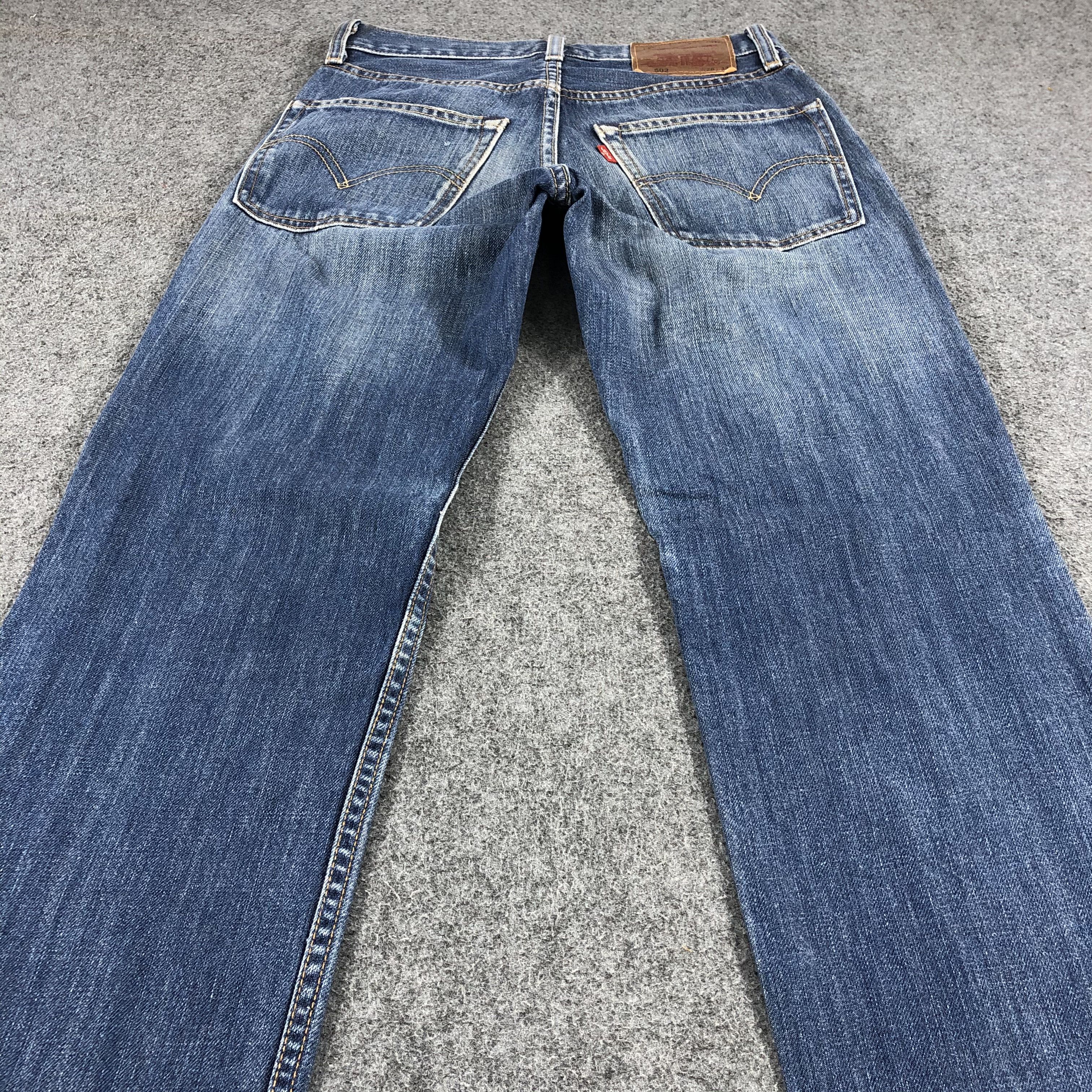 Levi's Stone Wash Vintage Levis 502 Jeans Straight Denim-J1056 Size US 29 - 4 Thumbnail