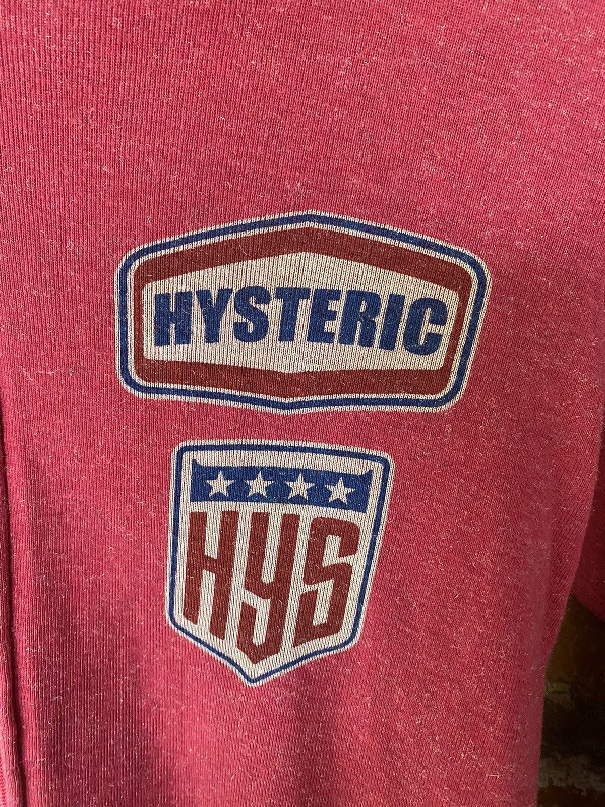 Hysteric Glamour SS2000 Hysteric Iconic badge Logo stretchable hoodie Size S / US 4 / IT 40 - 6 Thumbnail