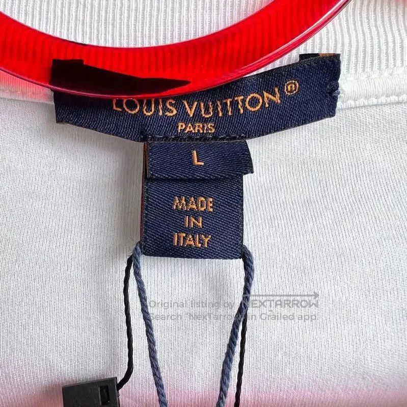 Louis Vuitton White Cotton Women's T.