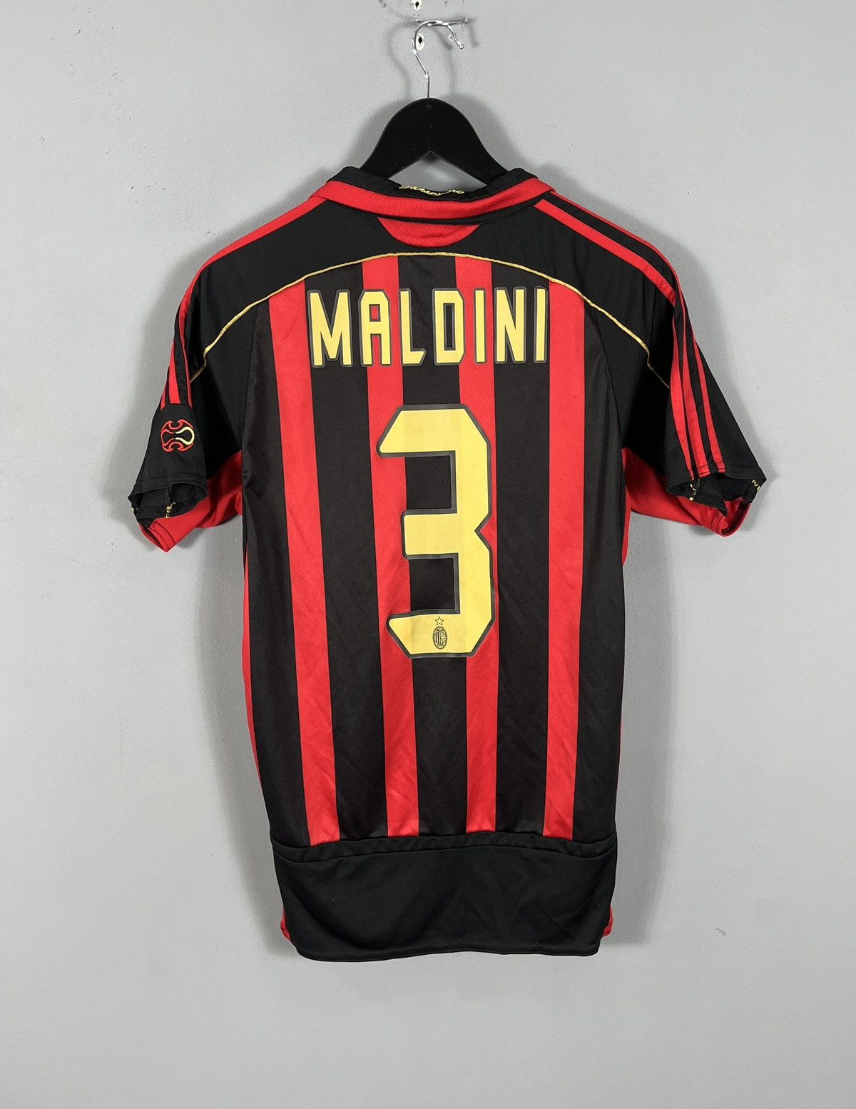 Adidas Vintage jersey 2006/07-AC Milan-Maldini-Red/Black Size US S / EU 44-46 / 1 - 1 Thumbnail