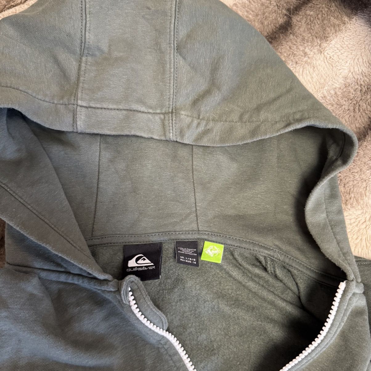 Quiksilver Vintage hoodie quiksilver y2k Size US S / EU 44-46 / 1 - 5 Thumbnail
