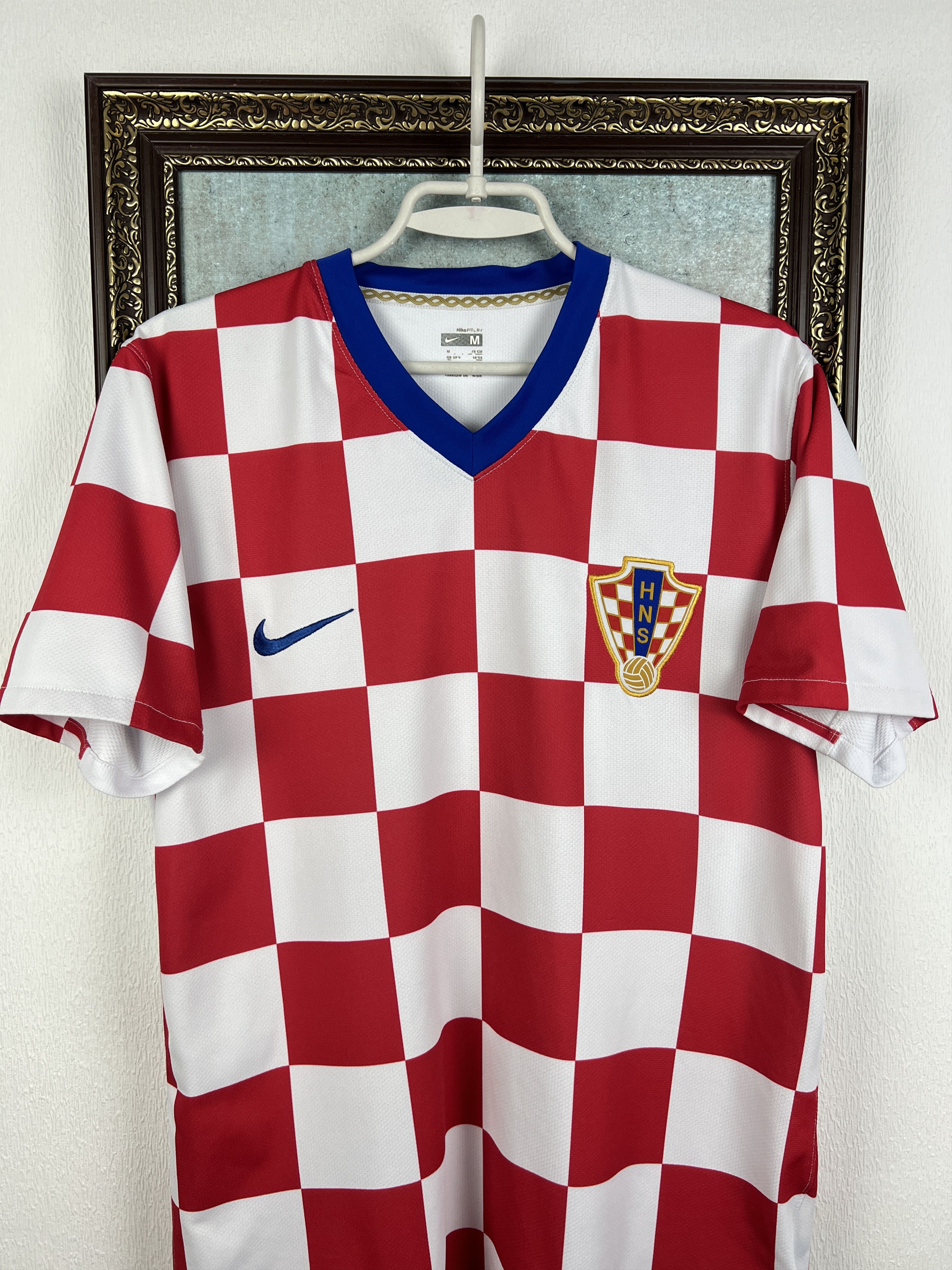 Nike Croatia football shirt 2008 Soccer Jersey Trikot National Size US M / EU 48-50 / 2 - 2 Thumbnail
