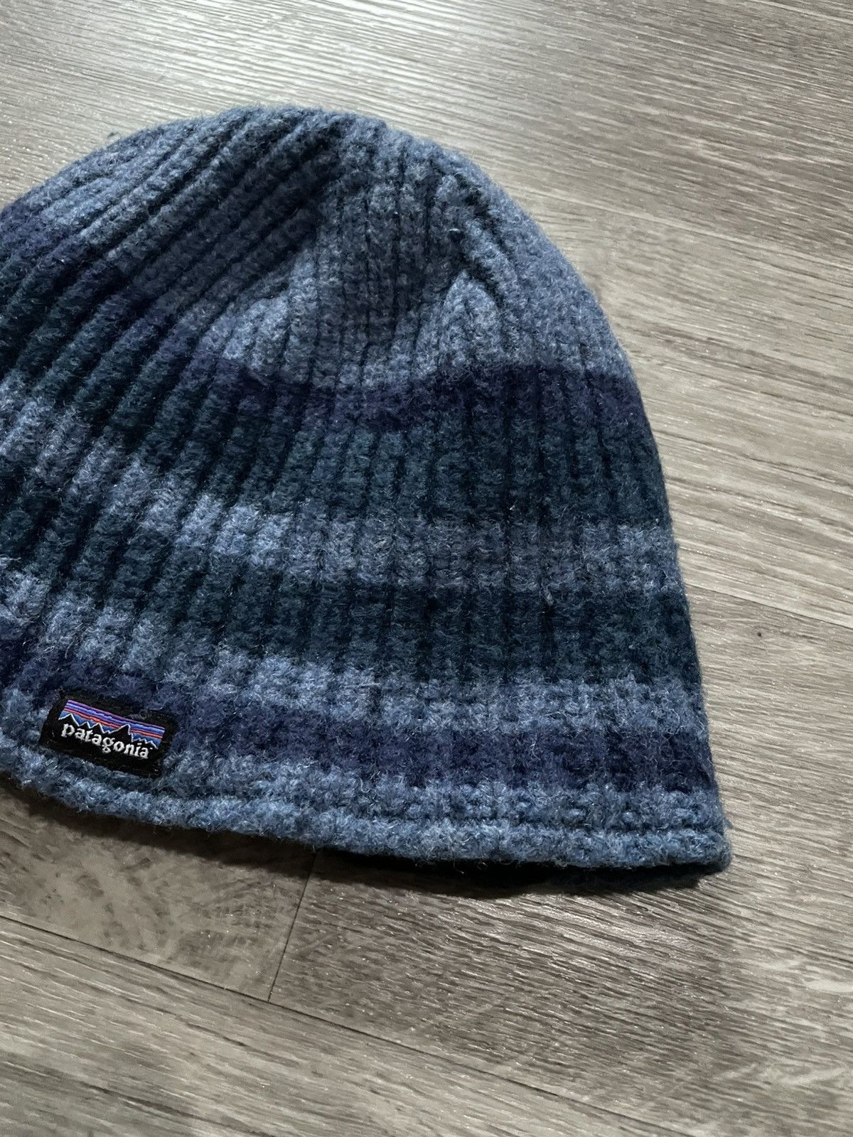 Patagonia Vintage Patagonia Striped Knited Beanie Hat Size ONE SIZE - 5 Thumbnail