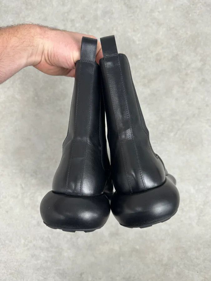 Jil Sander Jil Sander Black Ankle Leather Combat Boots Size US 9 / EU 42 - 5 Thumbnail