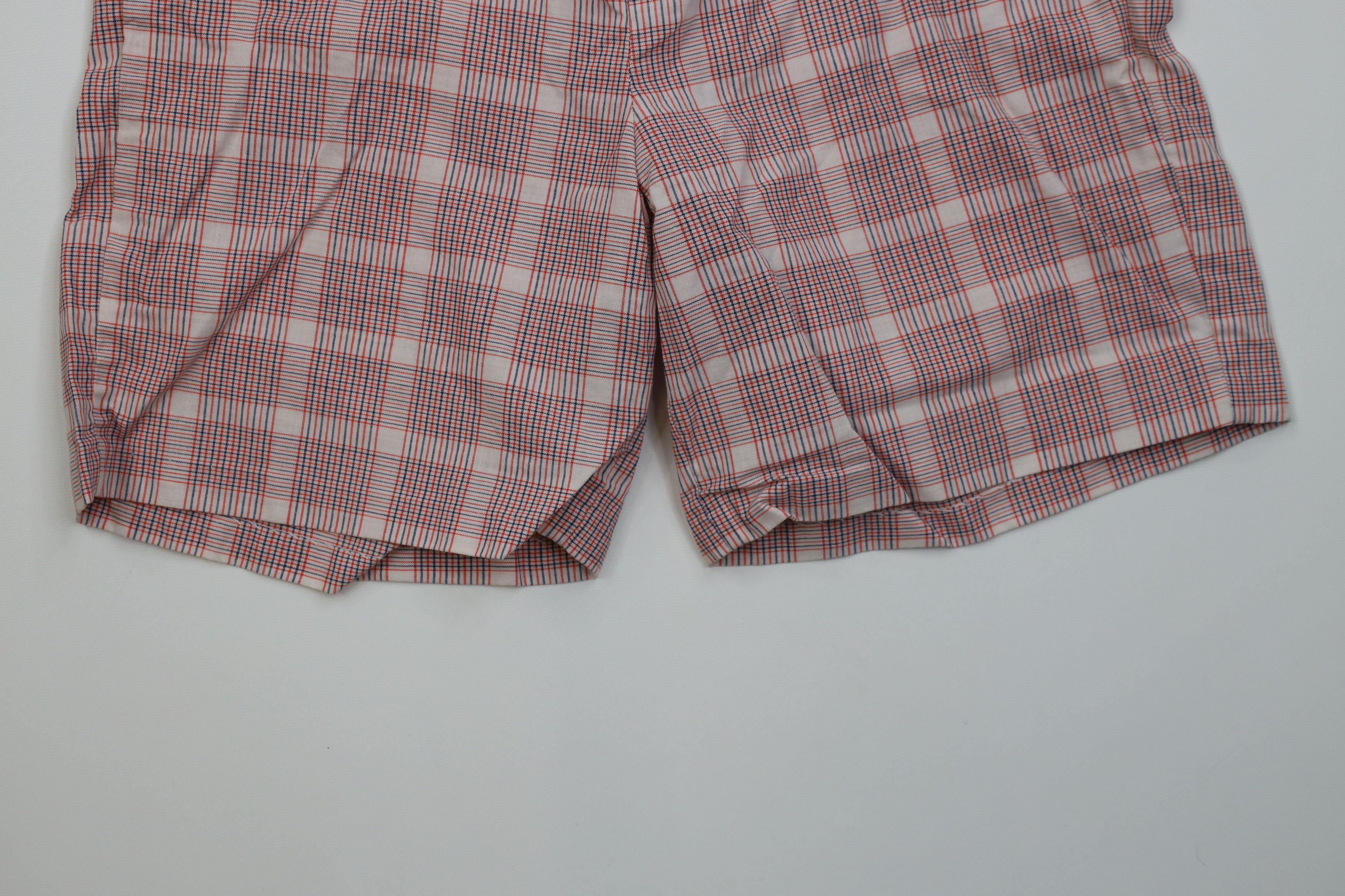 Vintage Vintage 50s Streetwear Lightweight Chino Shorts Red USA Size 30" / US 8 / IT 44 - 4 Thumbnail