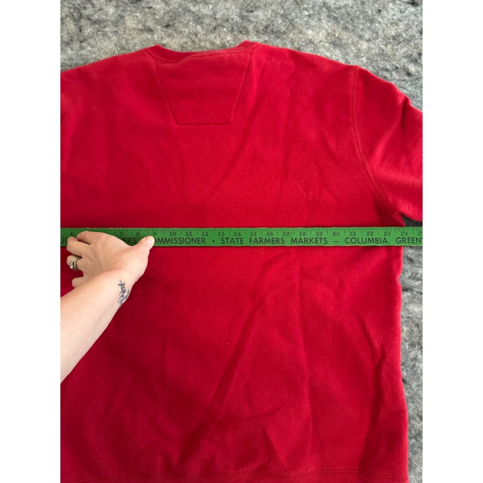 Nautica Nautica Sweatshirt Mens XL Red Pullover Crew Neck Long Sleeve Knit Cotton Sweater Regular Fit Size US XL / EU 56 / 4 - 3 Thumbnail