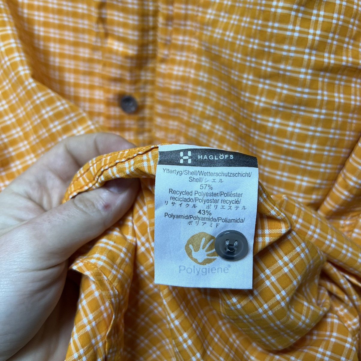 Haglofs HAGLOFS Shirt Men's Short Sleeve Button Up Plaid Spread Neck Size US M / EU 48-50 / 2 - 13 Thumbnail
