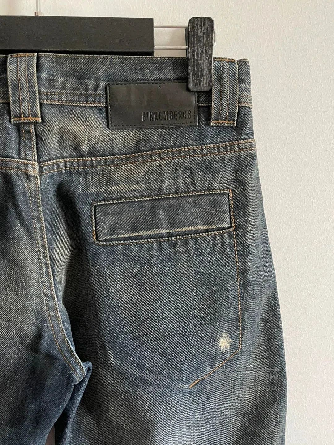 Dirk Bikkembergs Zip Pocket Denim Pants.