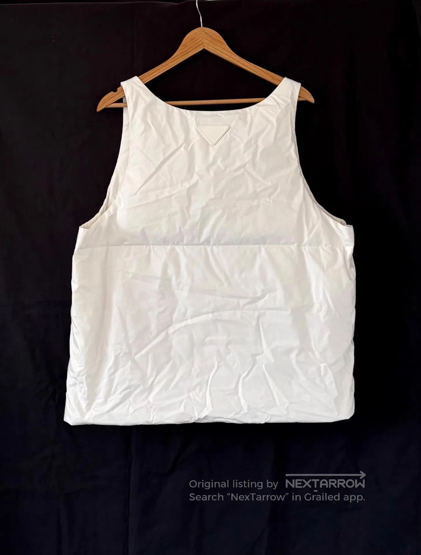 Prada White Sleeveless Tank Top. Size US L / EU 52-54 / 3 - 2 Thumbnail