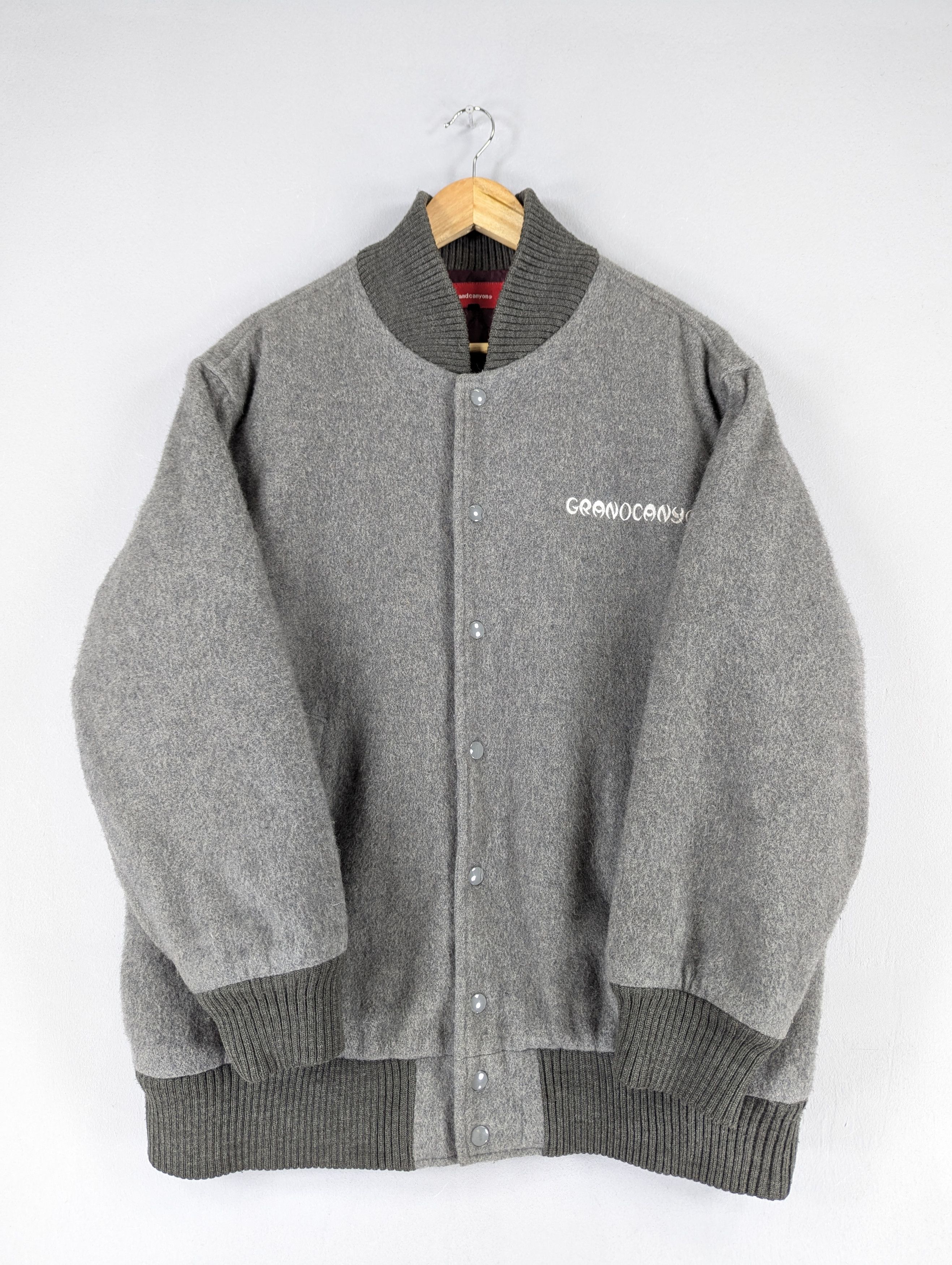 Other Vintage Grand Canyon Wool Varsity Bomber Jacket Size US L / EU 52-54 / 3 - 1 Thumbnail