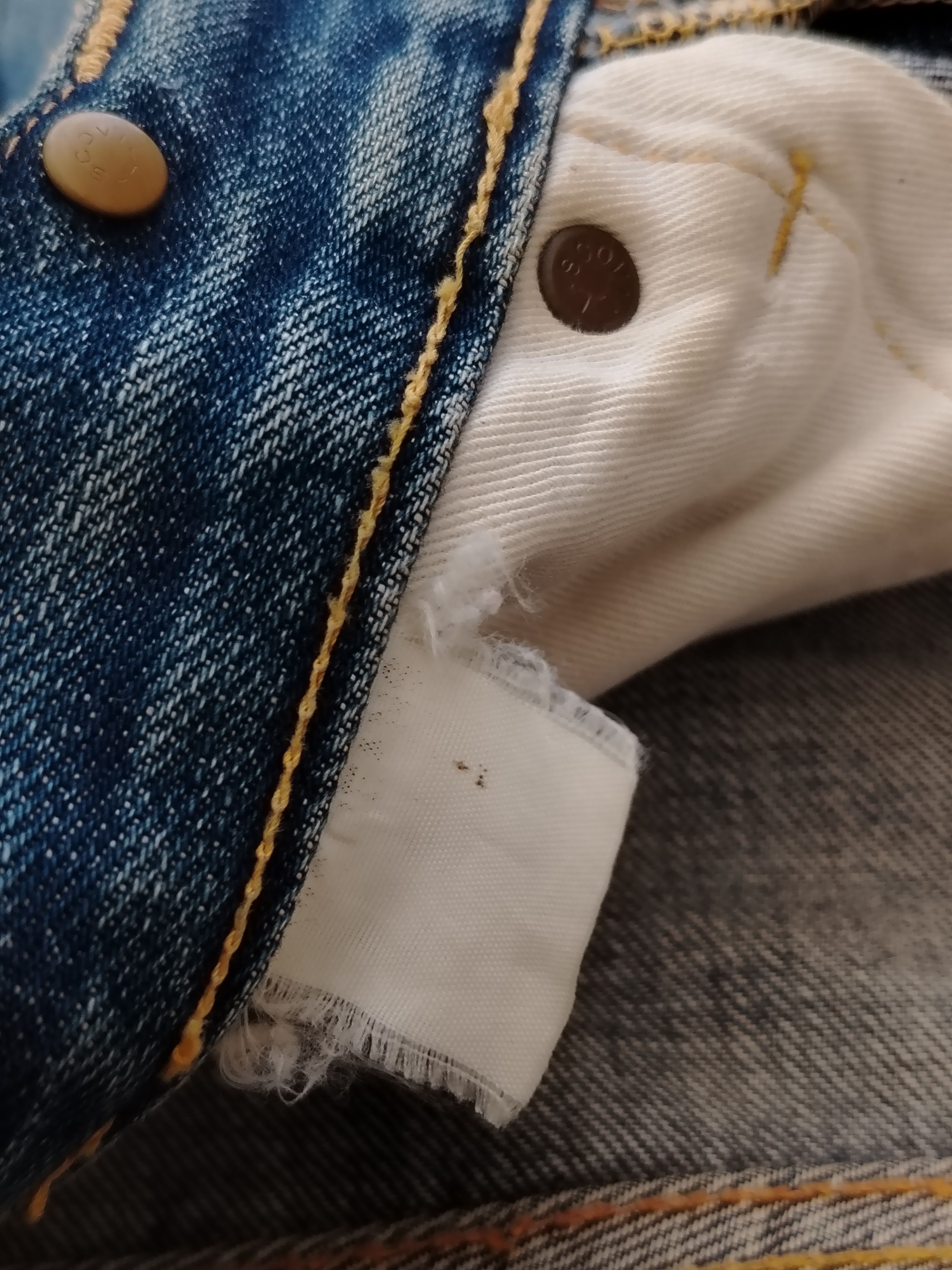 Evisu Evisu Jeans Vintage (Evis) Boro Remaked Size US 31 - 13 Thumbnail