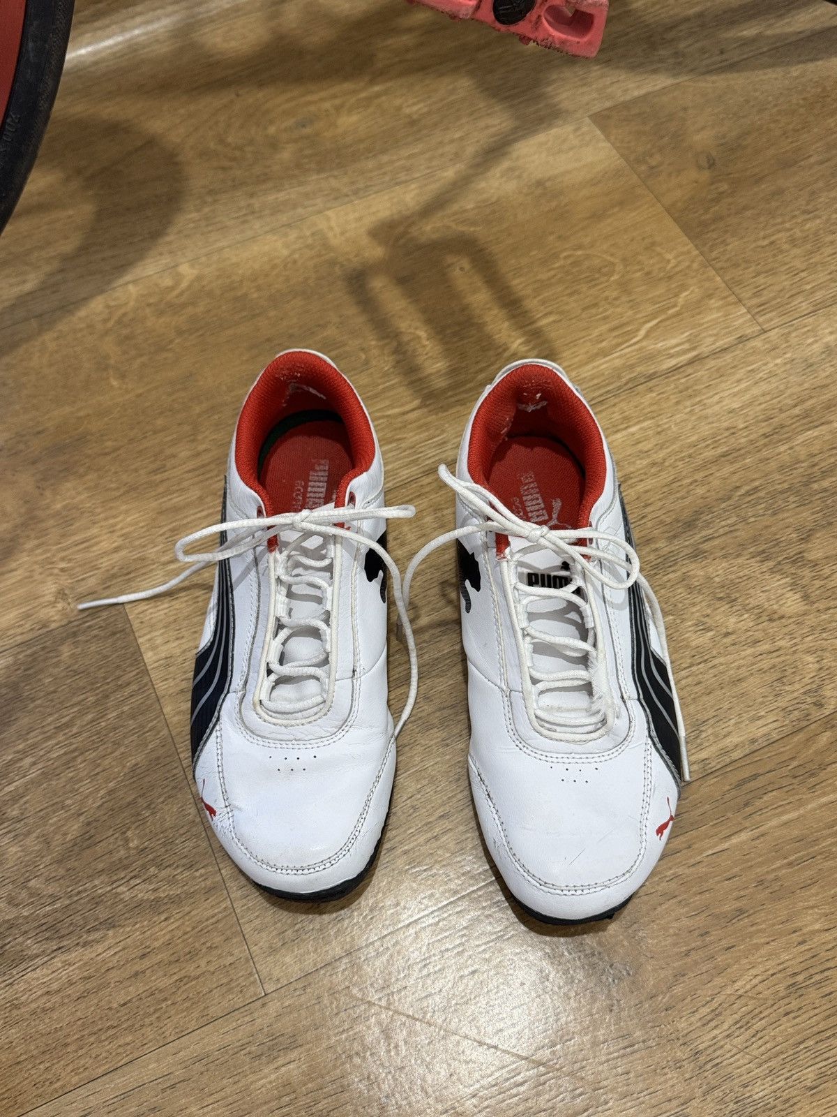 Puma VINTAGE PUMA FERRARI SPEEDCAT MOSTRO STRIPED SNEAKERS SHOES Size US 5 / IT 35 - 3 Thumbnail