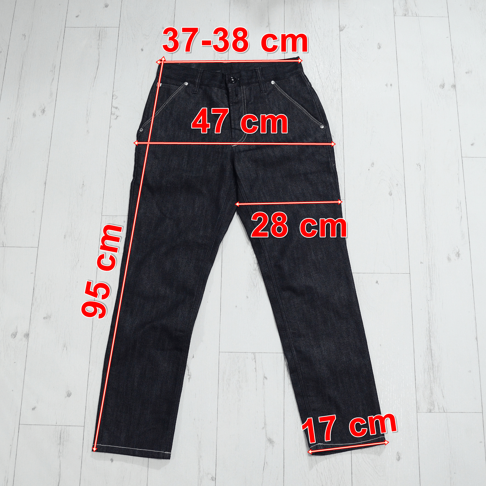 Other HIGH USE Y2K Jeans size S Trousers Gray Black Slim Italy Size 27" / US 4 / IT 40 - 2 Thumbnail