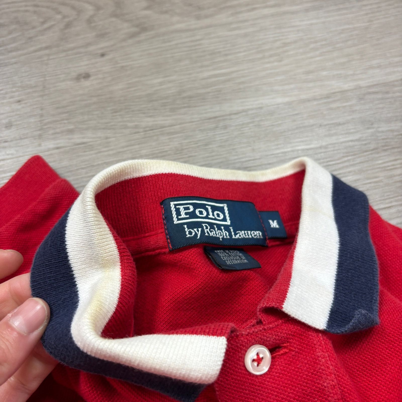 Polo Ralph Lauren × Vintage Vintage Polo Ralph Lauren Big Pony Polo Shirt Men's Medium Size US M / EU 48-50 / 2 - 9 Thumbnail