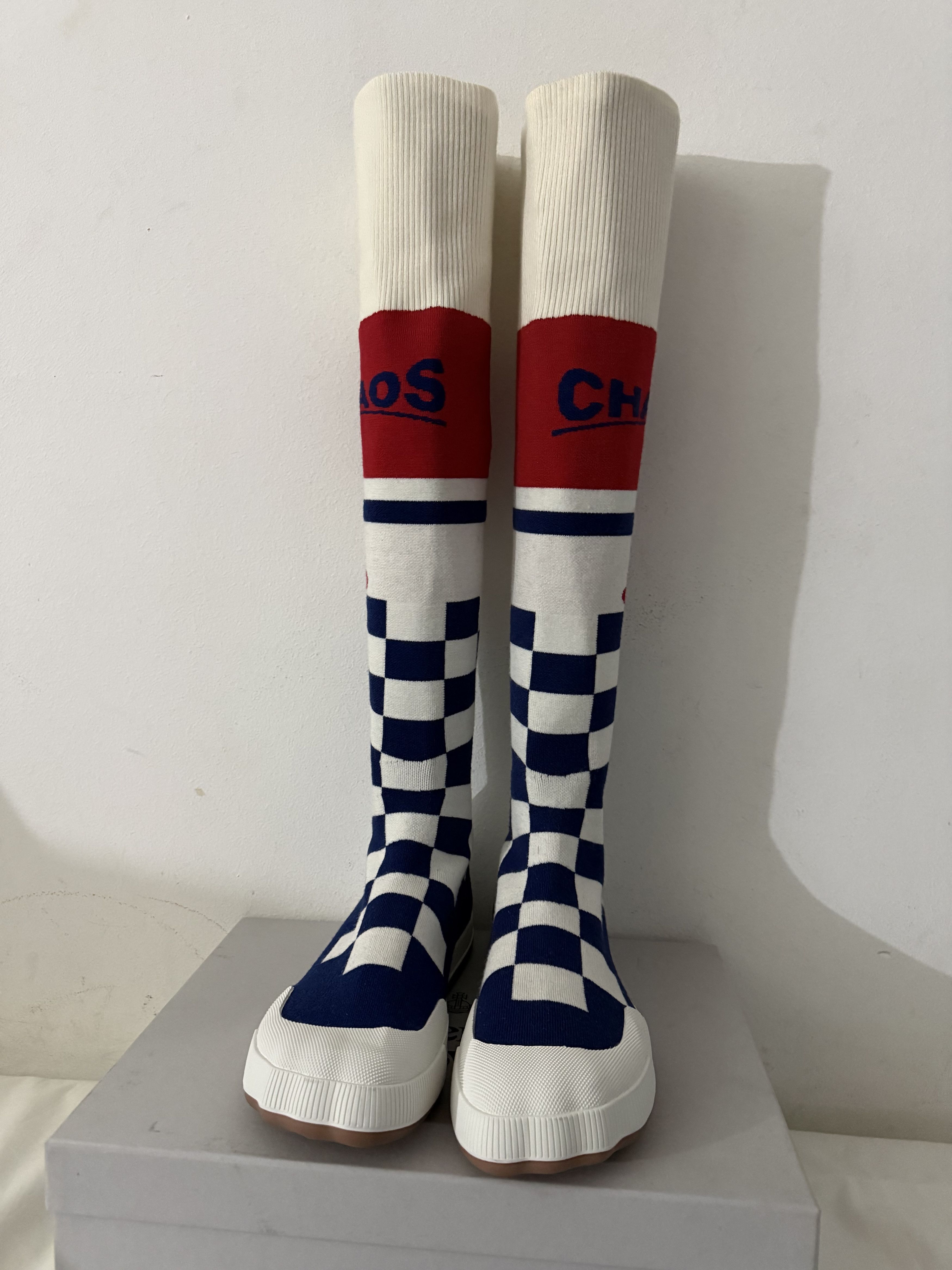 Vivienne Westwood Knee-high boots In Stretch Fabric Size US 9 / EU 42 - 2 Thumbnail