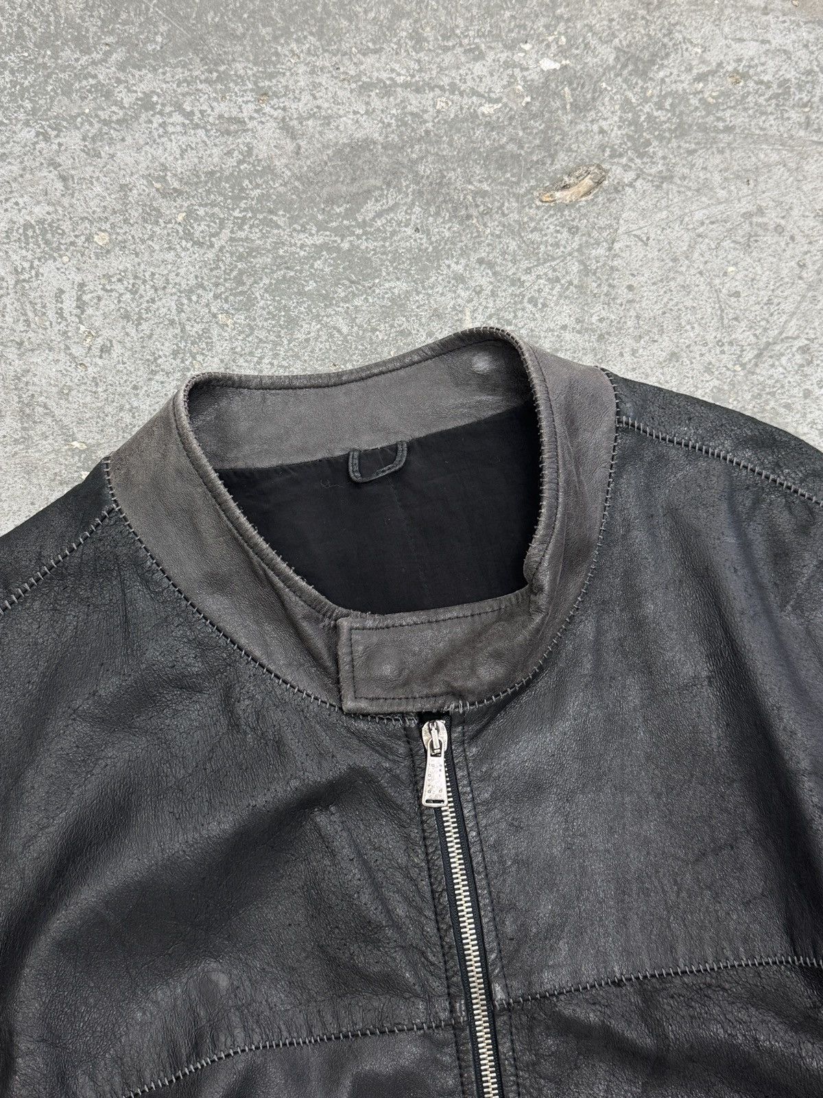 10sei0otto 10sei0otto Archive Leather Jacket Size US XL / EU 56 / 4 - 2 Thumbnail