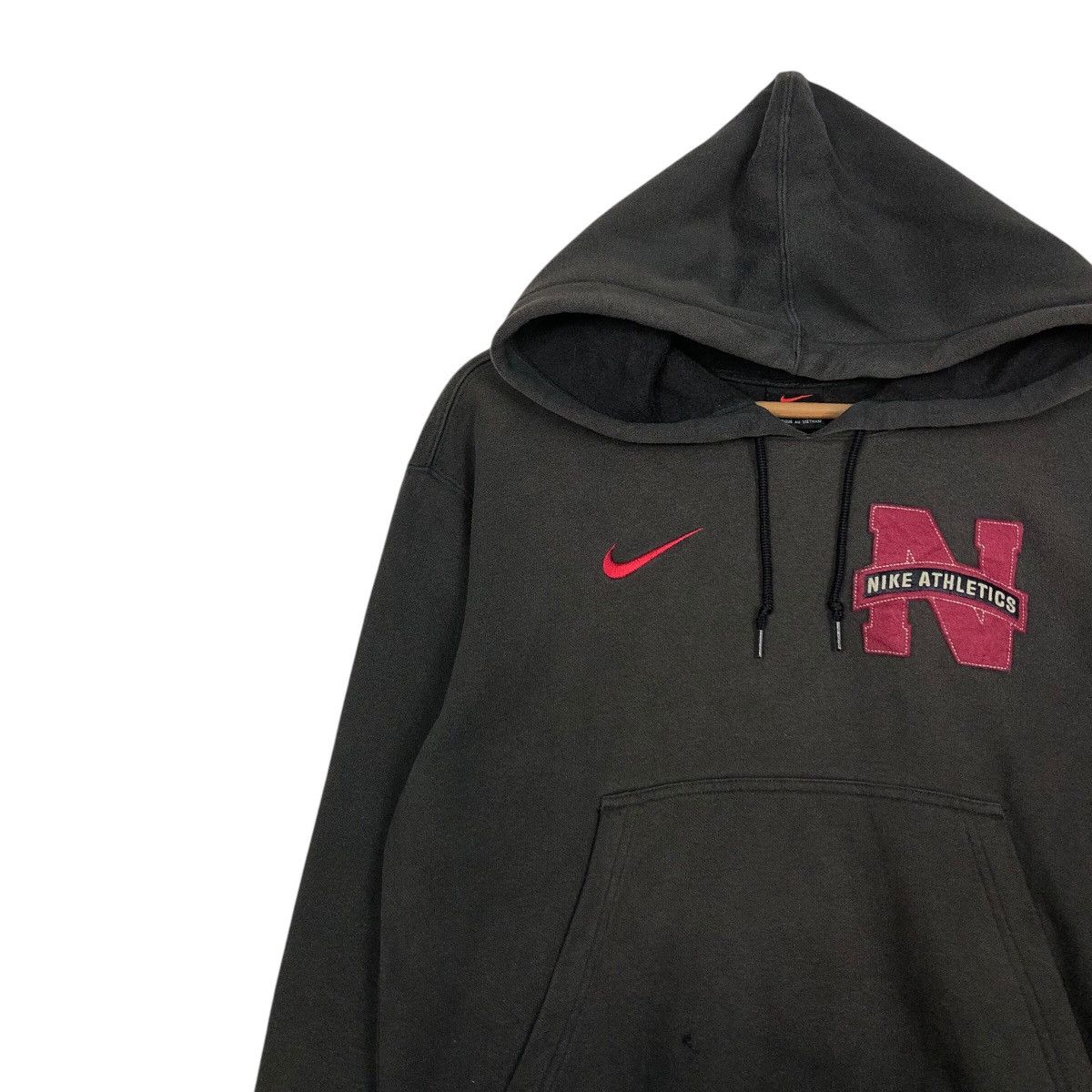 Nike 📌Vintage Nike Hoodie Pull Over Big Logo Embroidered Size US S / EU 44-46 / 1 - 8 Thumbnail