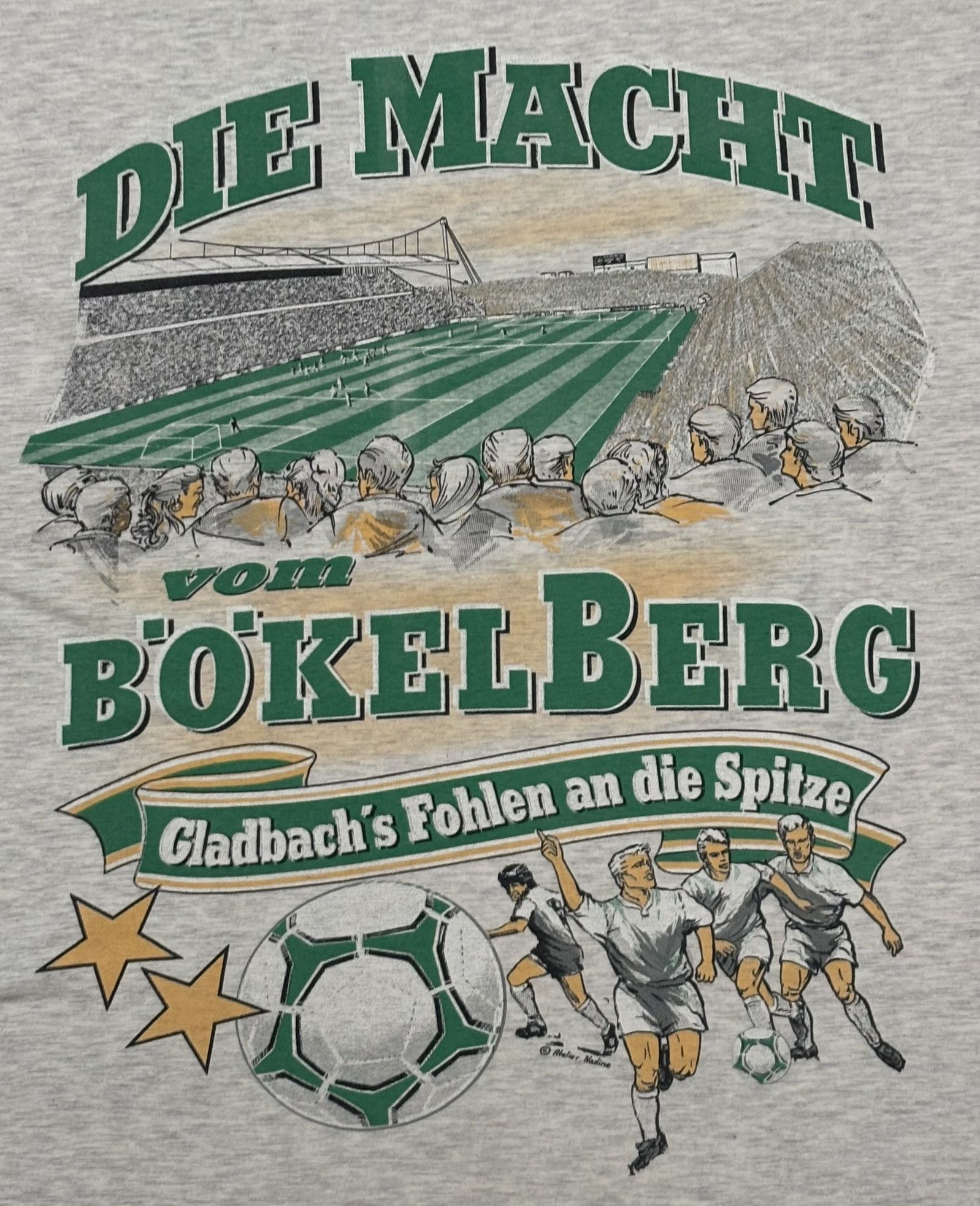 Vintage Borussia Monchengladbach 90s vintage Atelier Nadine Size. L Size US XL / EU 56 / 4 - 14 Thumbnail