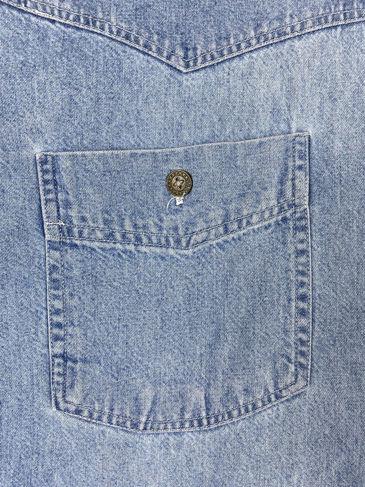 Levi's × Levi's Vintage Clothing × Vintage Vintage Levis Button Up Denim Shirt 90s y2k Size US XL / EU 56 / 4 - 6 Thumbnail