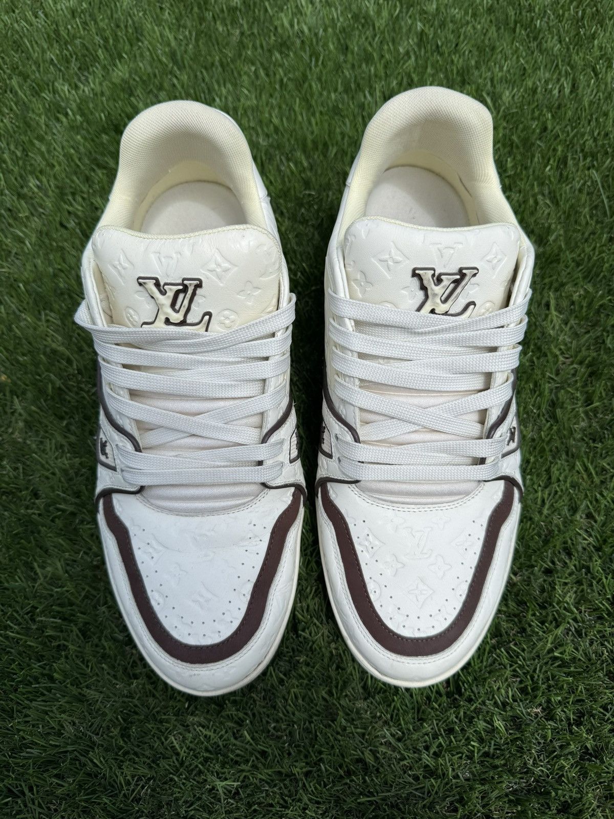 Louis Vuitton × Tyler The Creator Louis Vuitton X Tyler the Creator LV Trainer Size US 8 / EU 41 - 2 Thumbnail