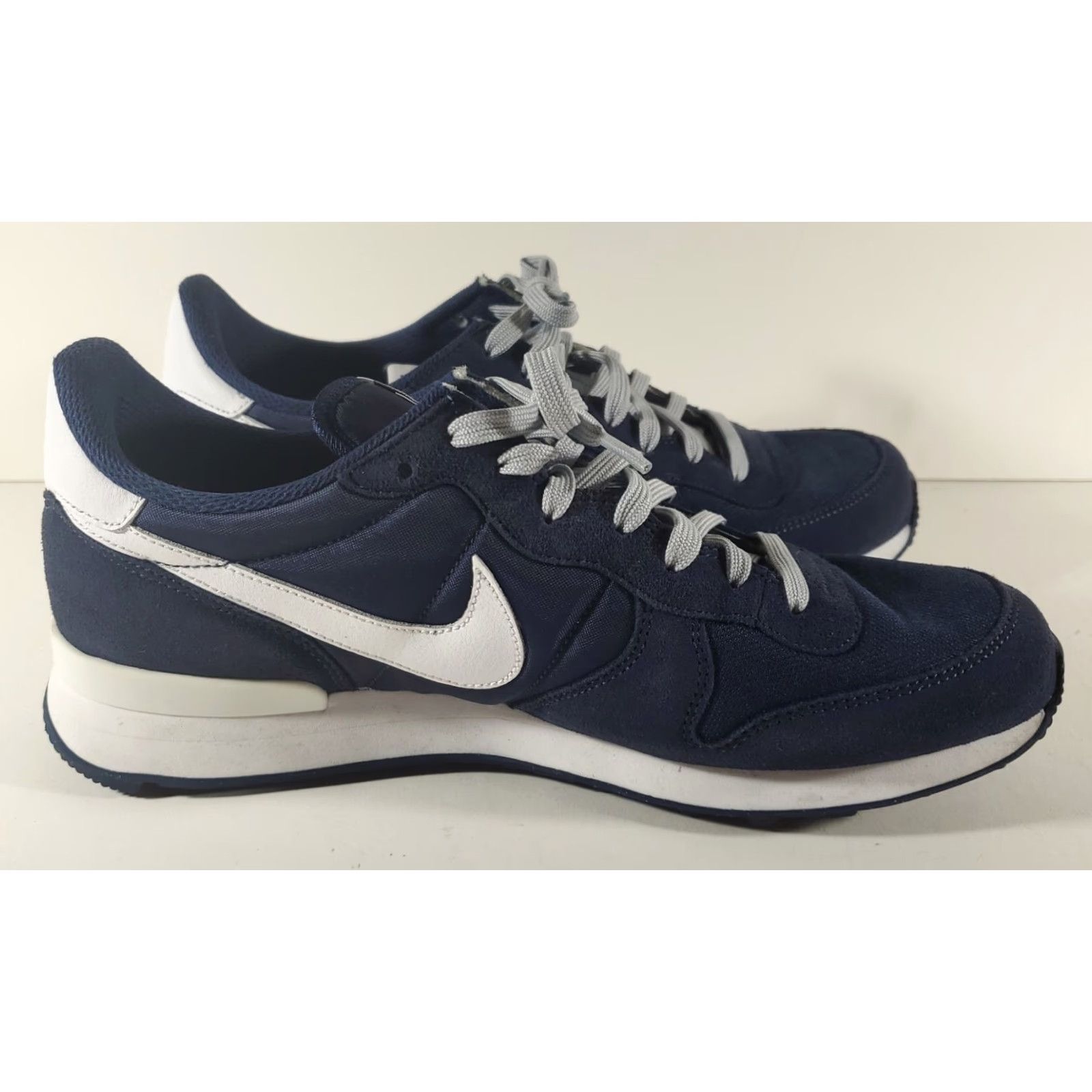 Nike Nike Internationlist Custom Sneakers Blue White CW7635-991 Mens 10 Blue Nike Sneakers Mens 10 Athletic Shoes with Box Size US 10 / EU 43 - 6 Thumbnail