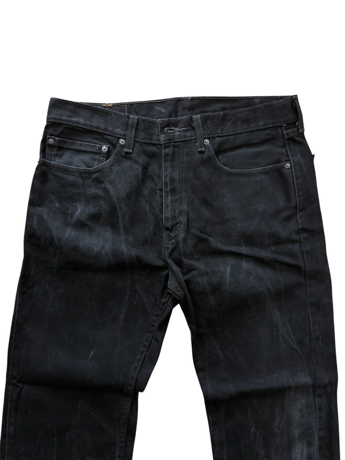 Levi's Vintage Levi’s 505 Black Straight Leg Jeans Size US 34 / EU 50 - 2 Thumbnail