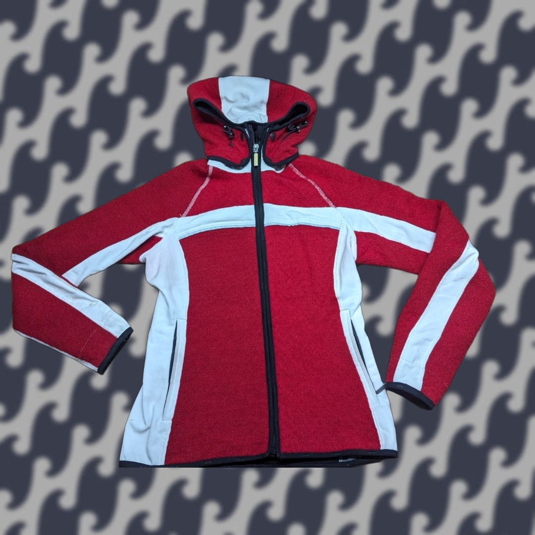Dale Of Norway Dale Of Norway Windstopper Wool Jacket Womens Small Hooded Full Zip Weatherproof Jacket Size S / US 4 / IT 40 - 1 Thumbnail