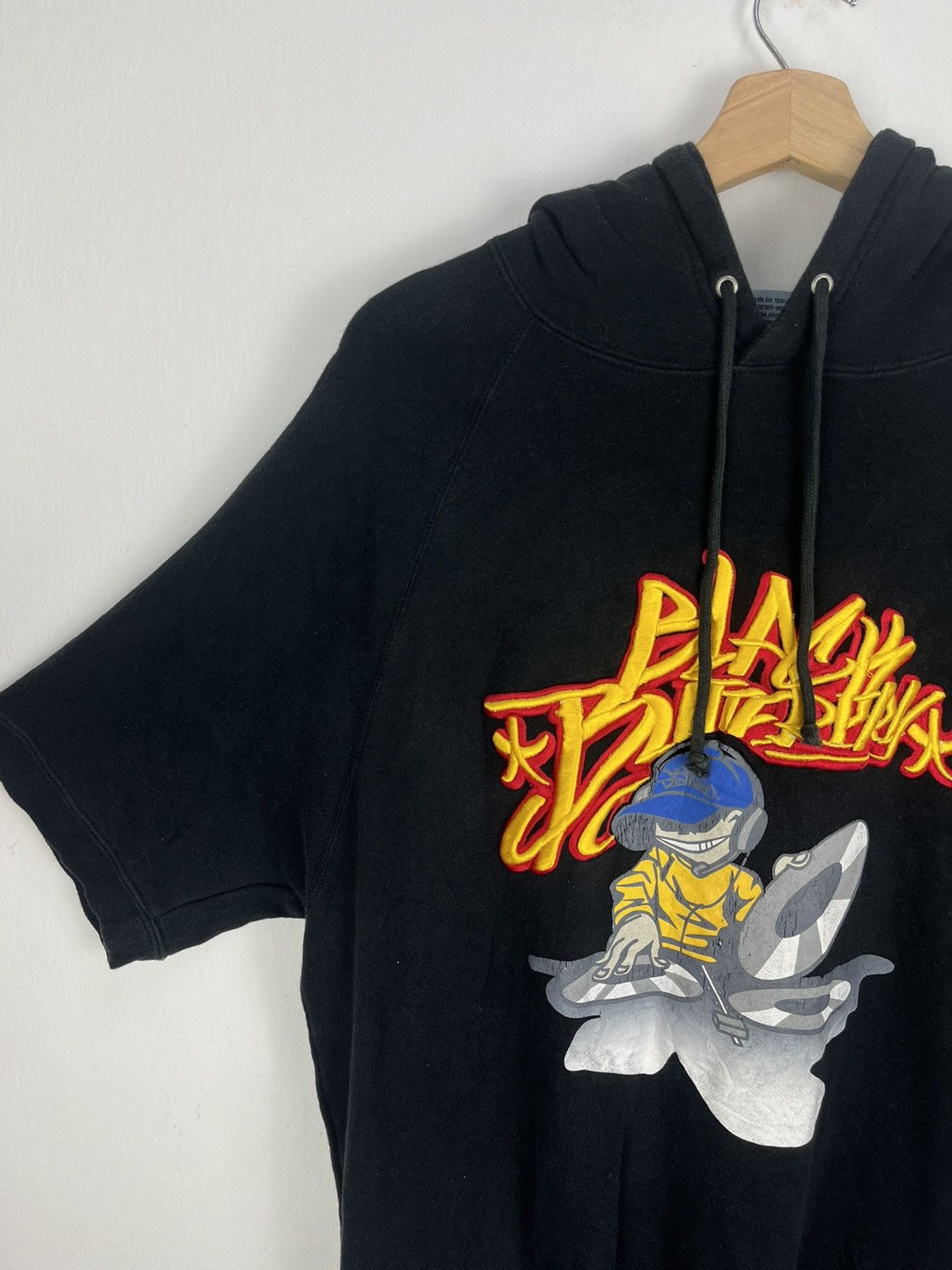 JNCO Vintage Y2K SOHK Black Butterfly Hoodie Dj Cyber Skater Size US XL / EU 56 / 4 - 2 Thumbnail