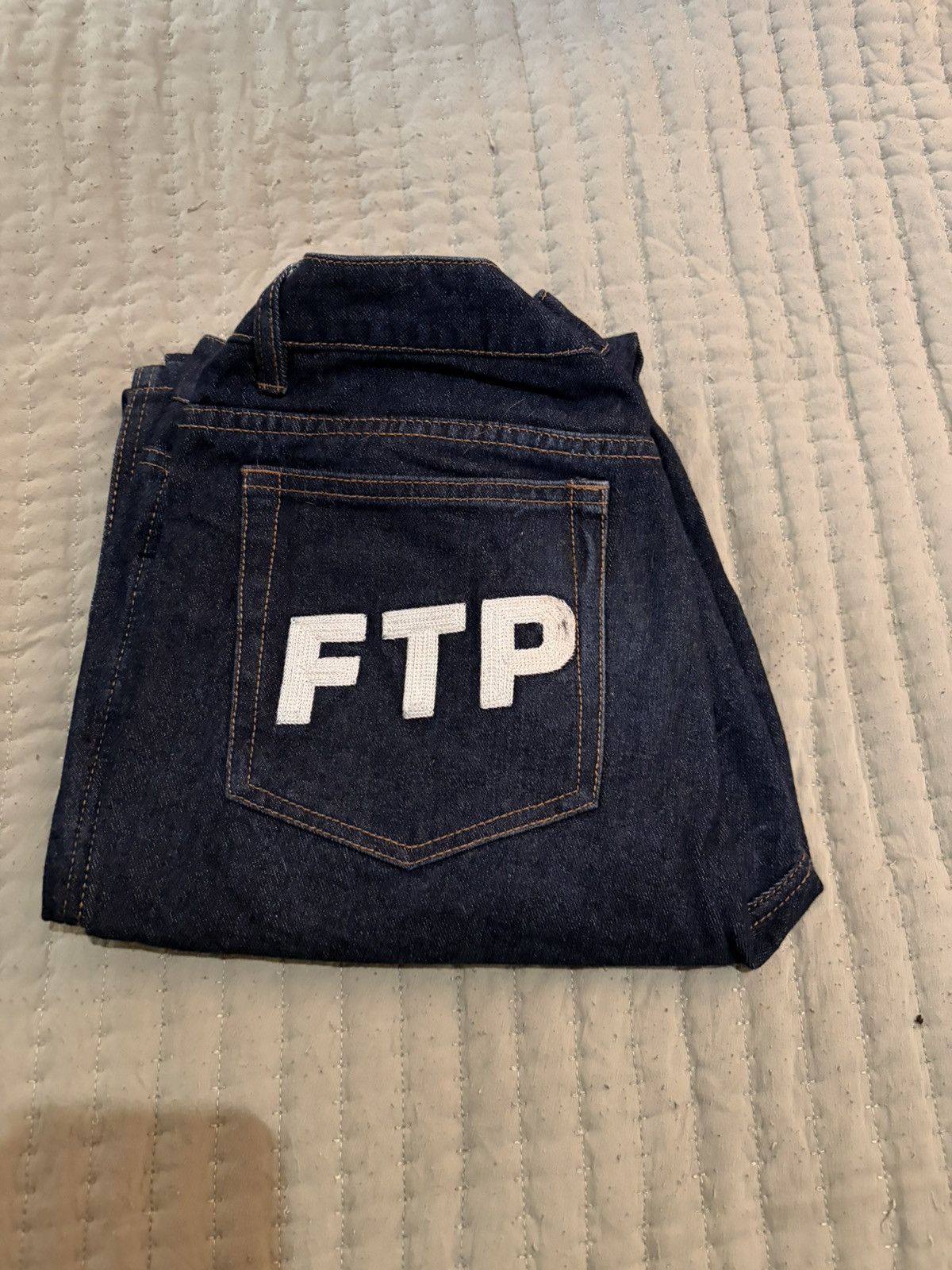 Fuck The Population FTP Denim Jeans Size US 32 / EU 48 - 1 Thumbnail