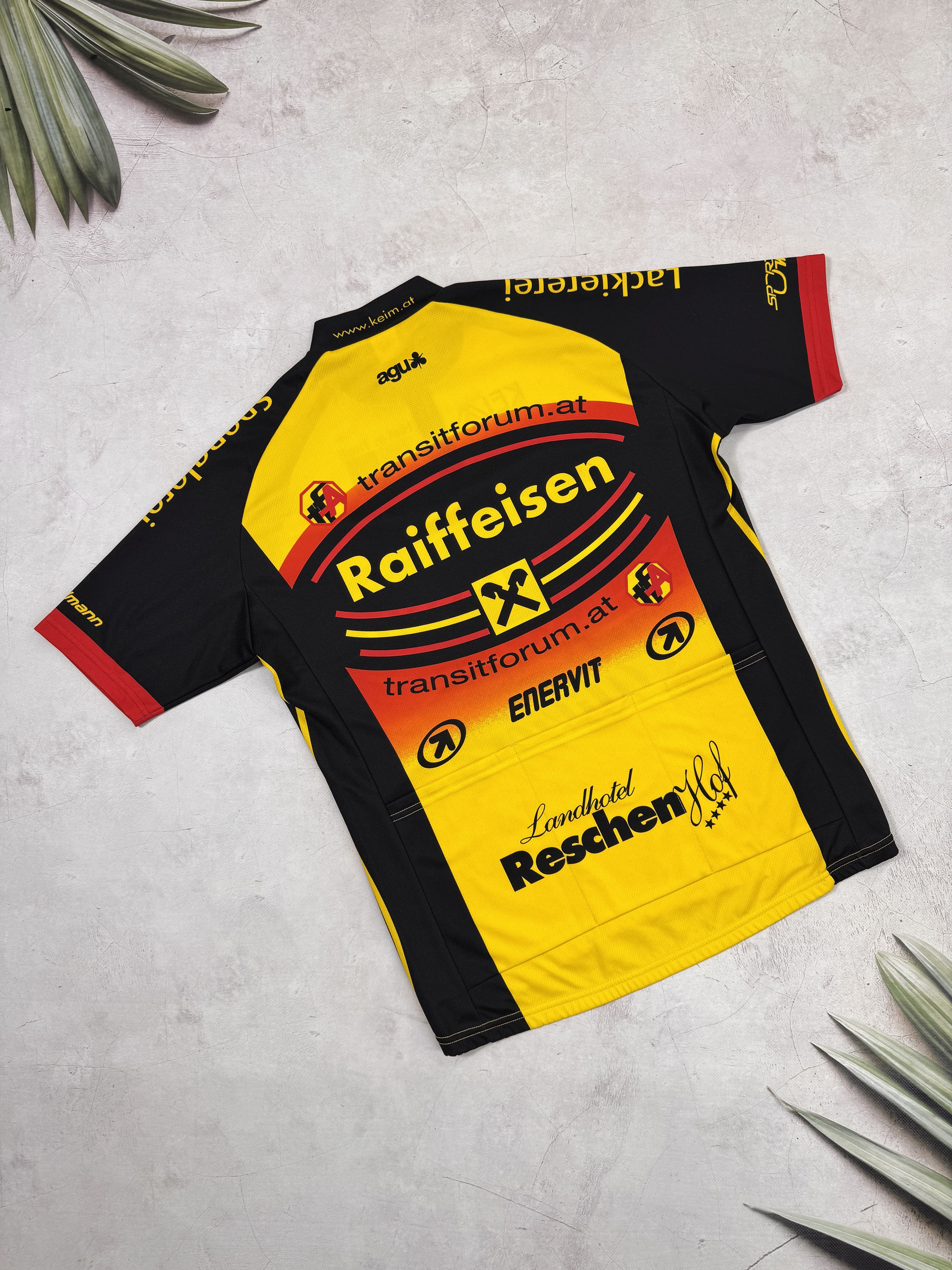 Sports Specialties Vintage Agu Wilier Triestina Raiffeisen Posch Cycling Jersey Size US M / EU 48-50 / 2 - 16 Thumbnail