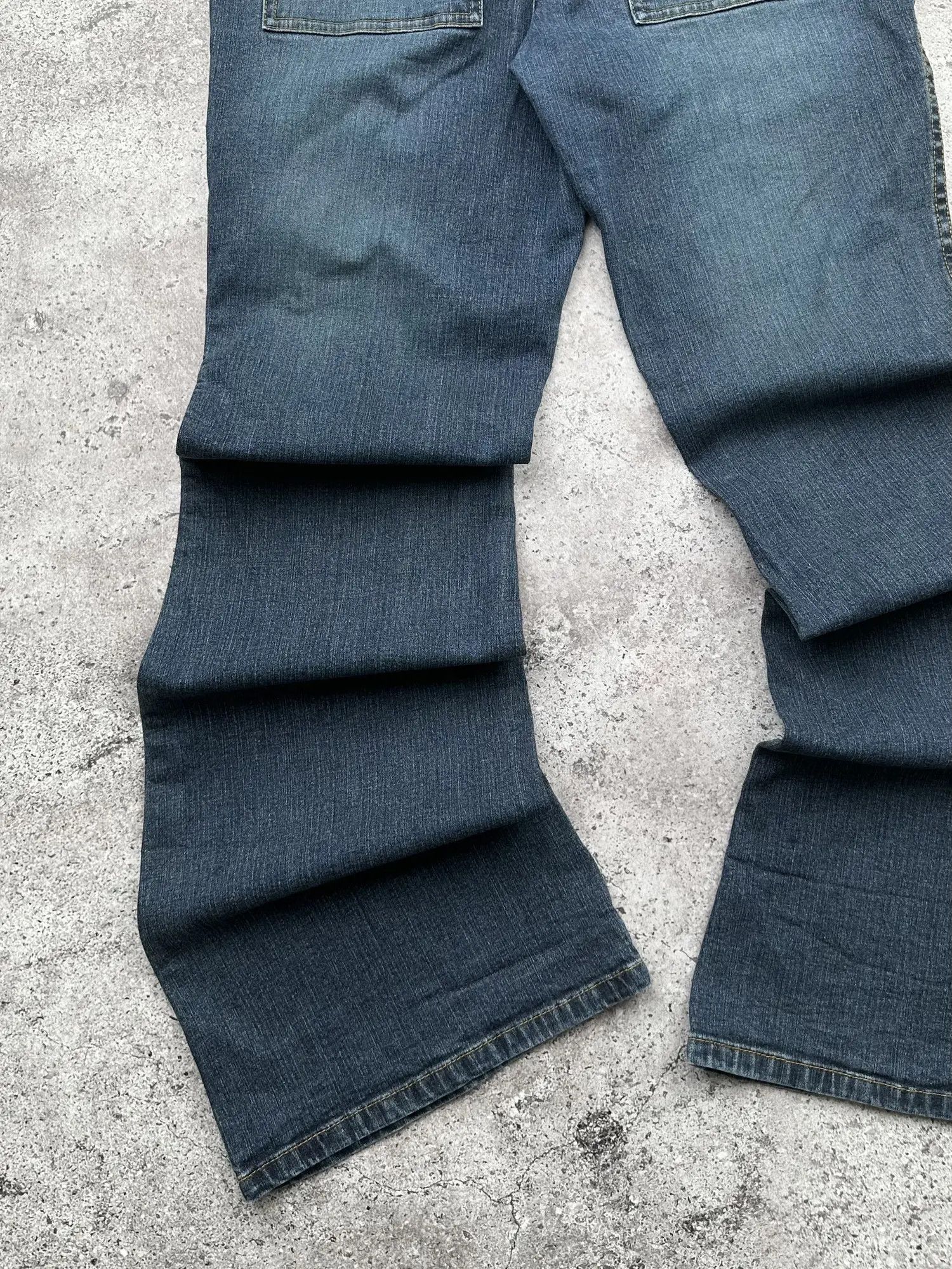 Japanese Brand Vintage Cargo Flare Jeans C258(V546) Size 27" / US 4 / IT 40 - 7 Thumbnail