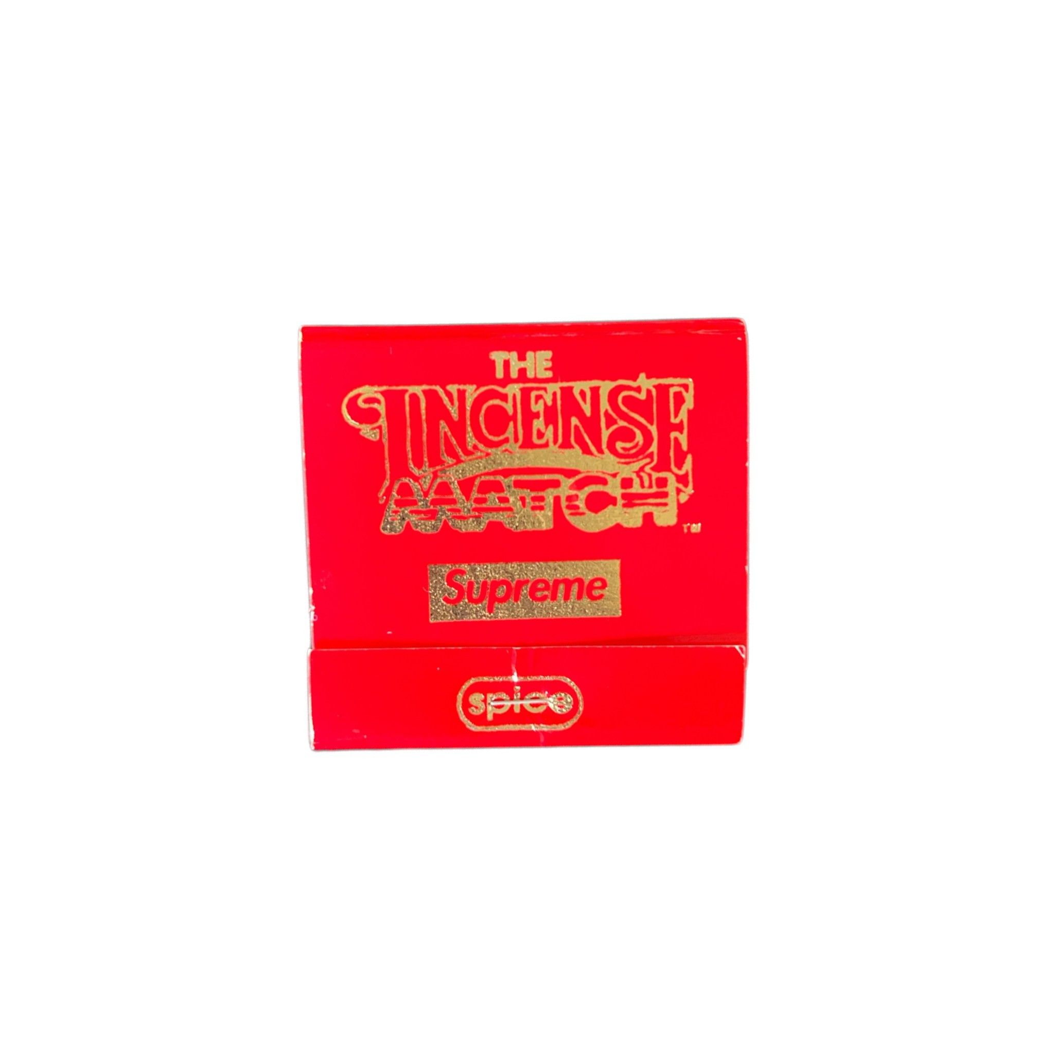Supreme Supreme “Spice” Red Incense Matches SS17 Size ONE SIZE - 1 Thumbnail