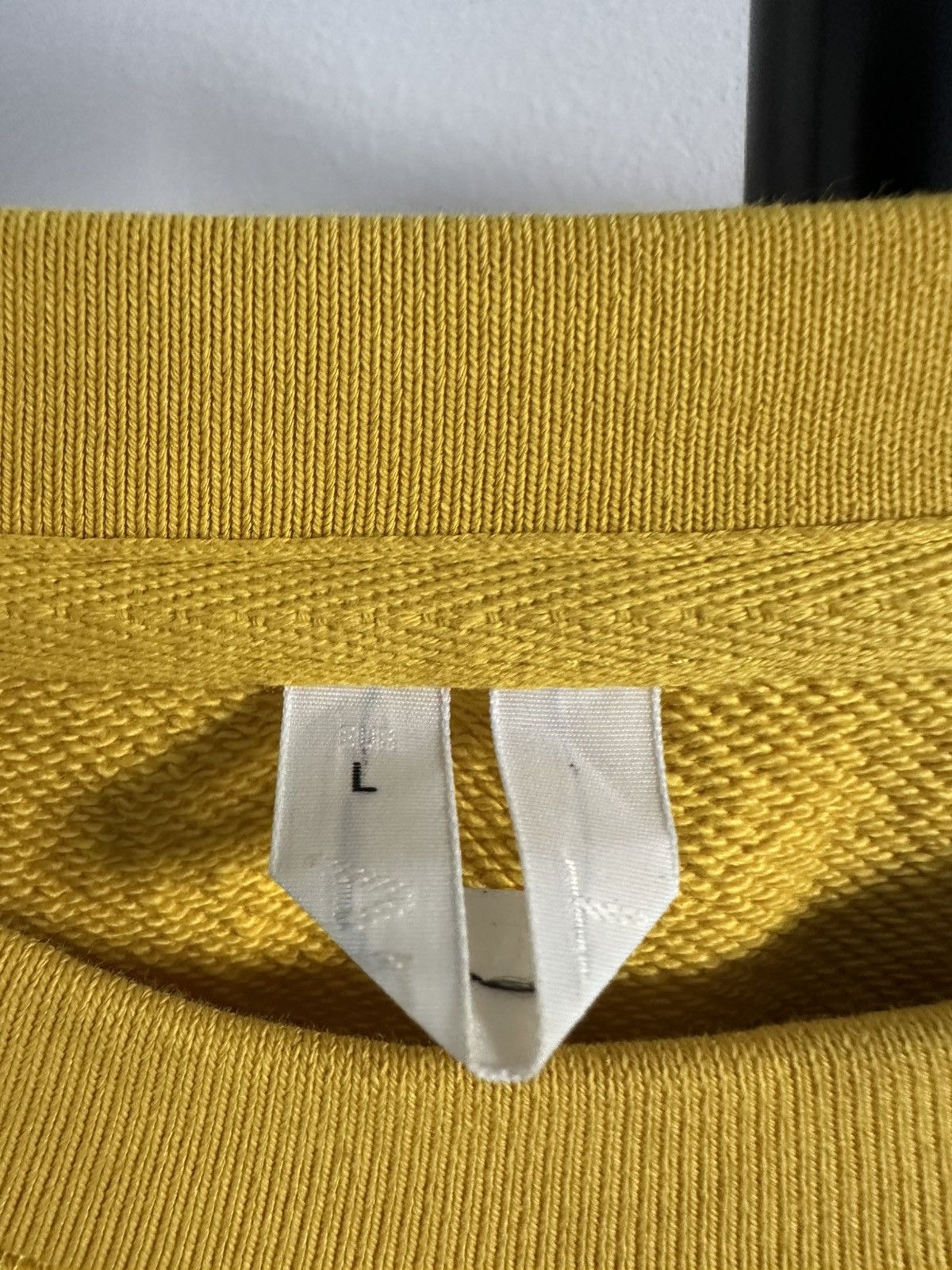 Arket Arket crew neck yellow sweatshirt pullover Size L / US 10 / IT 46 - 4 Thumbnail
