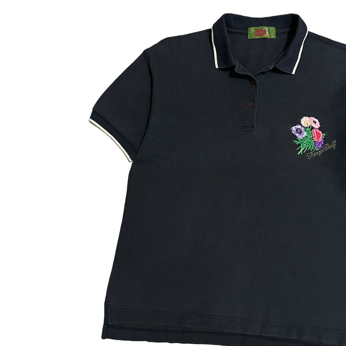 Japanese Brand × Kenzo × Vintage 1990s Kenzo Golf- Rose Thorn Size US M / EU 48-50 / 2 - 3 Thumbnail