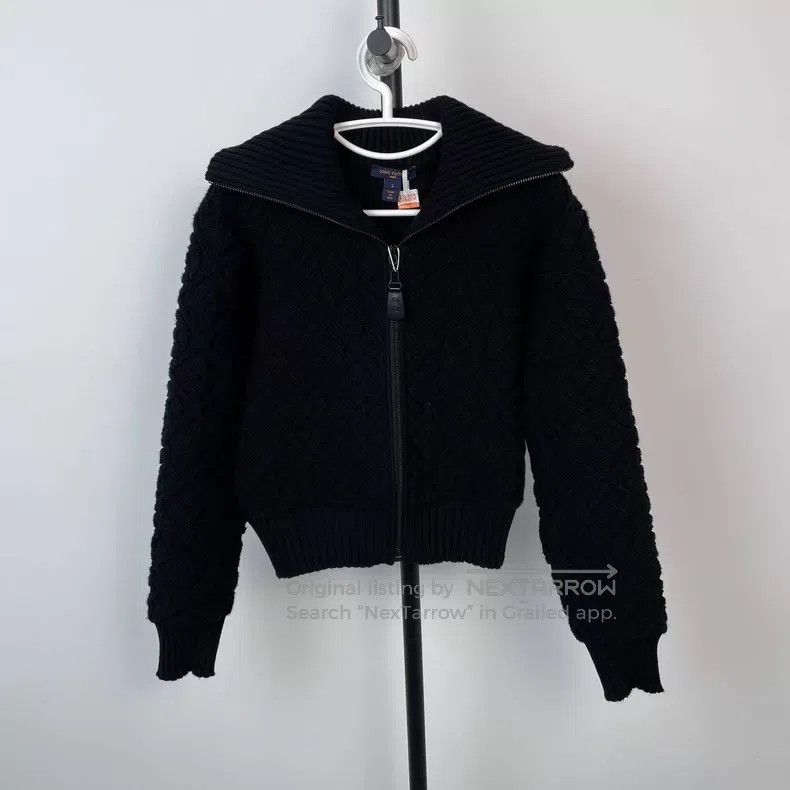 Louis Vuitton Louis Vuitton Knit zip jacket Size S / US 4 / IT 40 - 1 Thumbnail