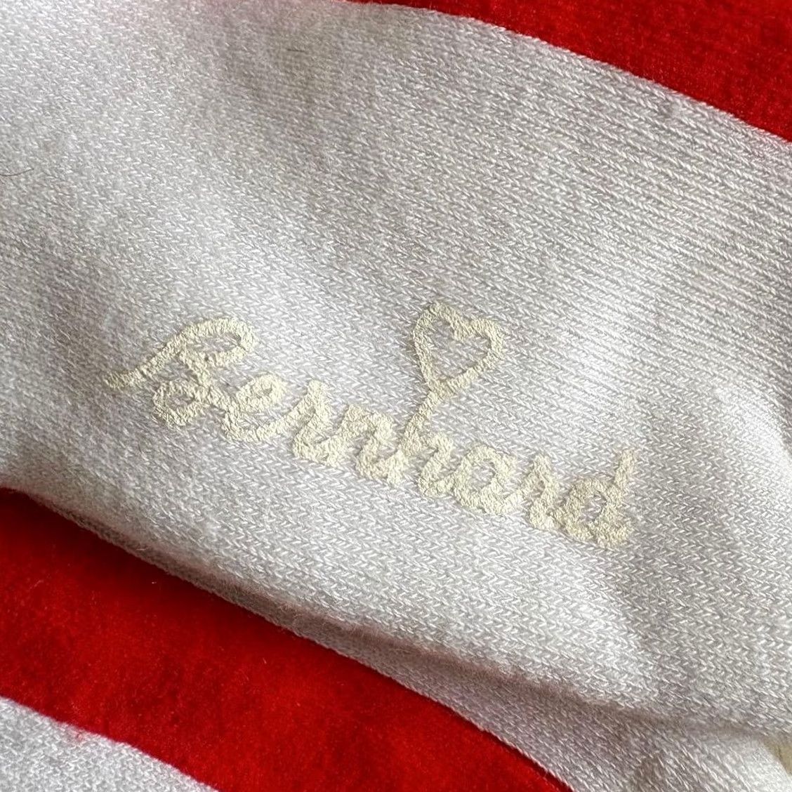 Vintage Bernhard Willhelm Flag Socks – Rare Vintage Designer Hosiery Size ONE SIZE - 3 Thumbnail