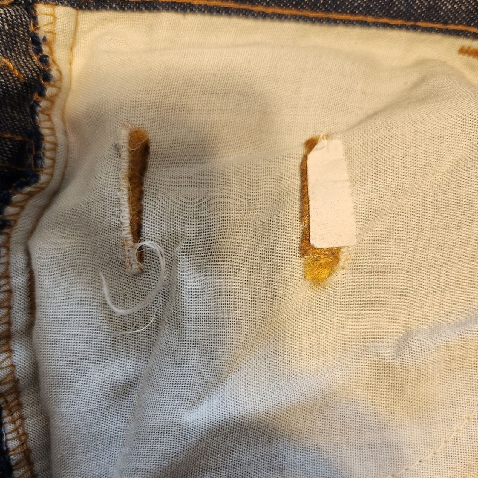 Levi's Vintage orange tab hand embroidered wide leg levis 8/10 Size 27" / US 4 / IT 40 - 8 Thumbnail