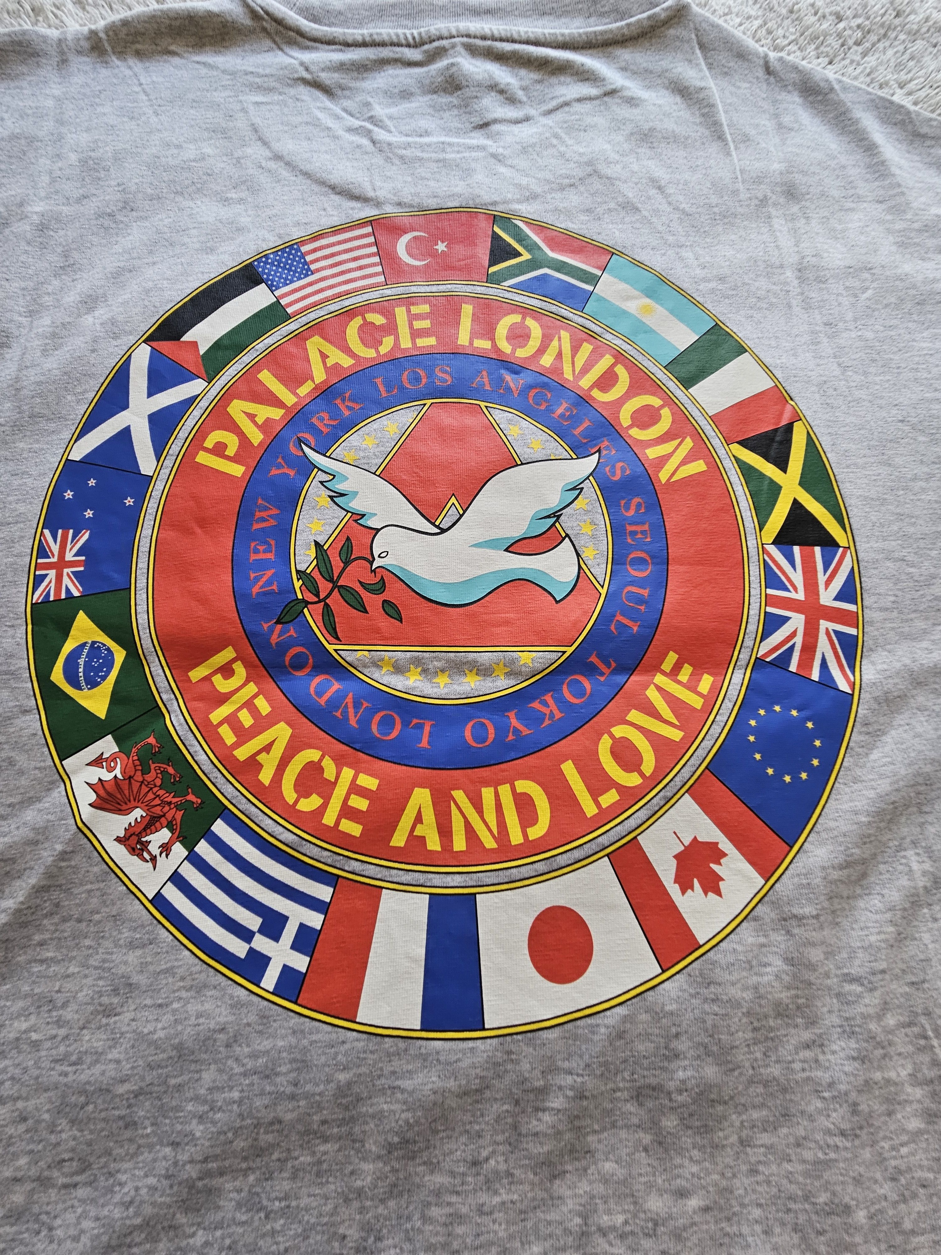 Palace Palace Nations tee Size US XL / EU 56 / 4 - 3 Thumbnail