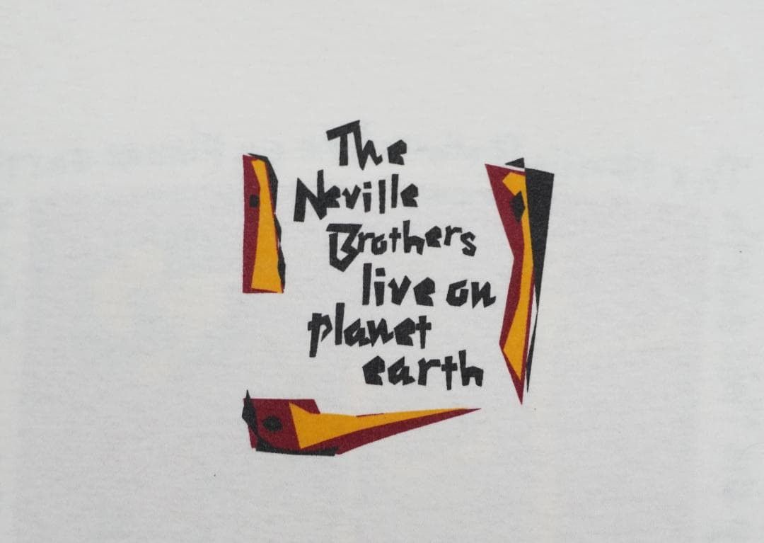 Vintage 90's The Neville Brothers Tシャツ ビンテージ Size US L / EU 52-54 / 3 - 5 Thumbnail